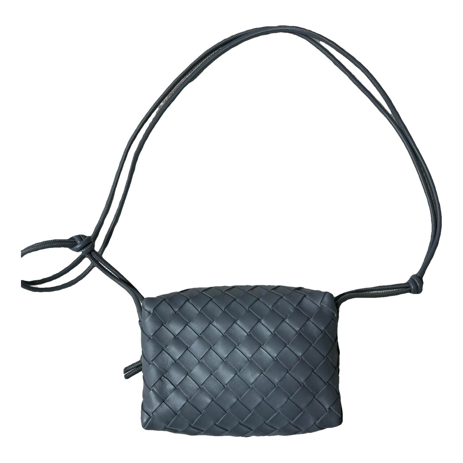 Loop leather crossbody bag