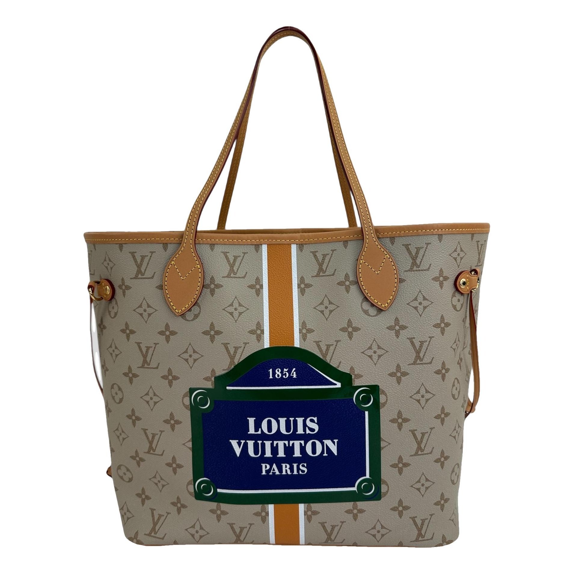 Neverfull leather handbag