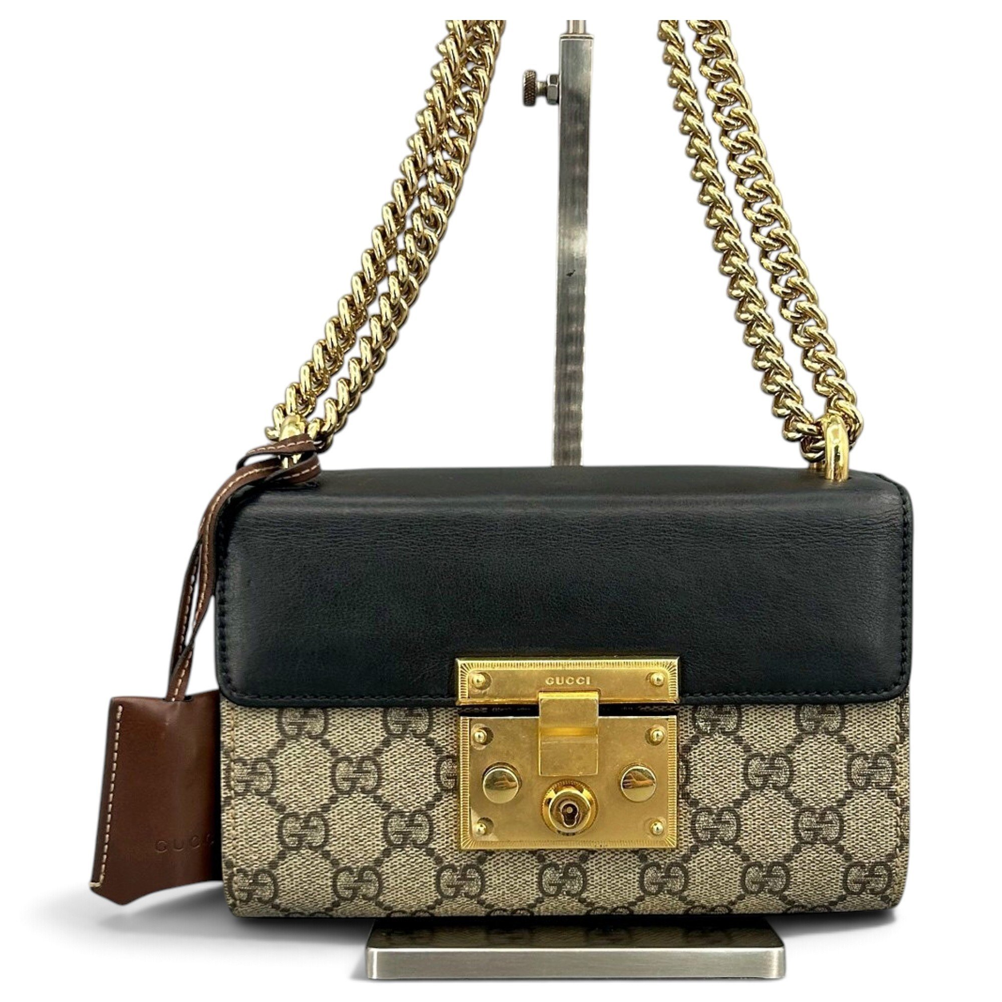 Padlock cloth handbag
