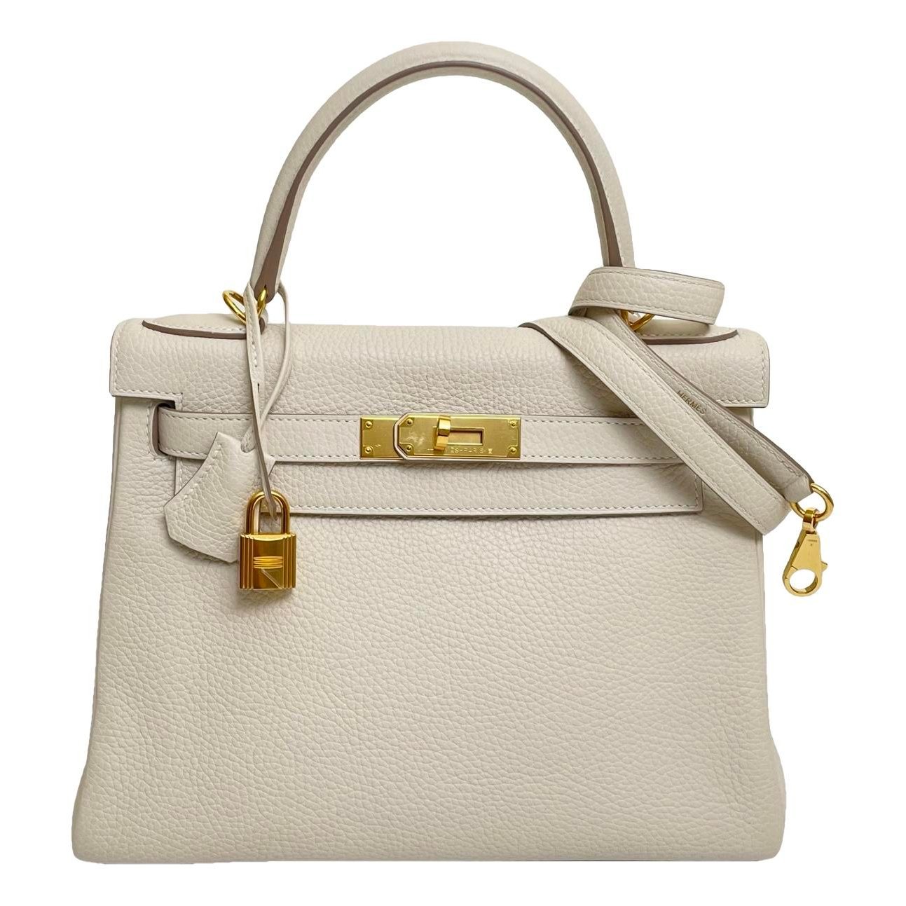 Kelly 28 leather handbag