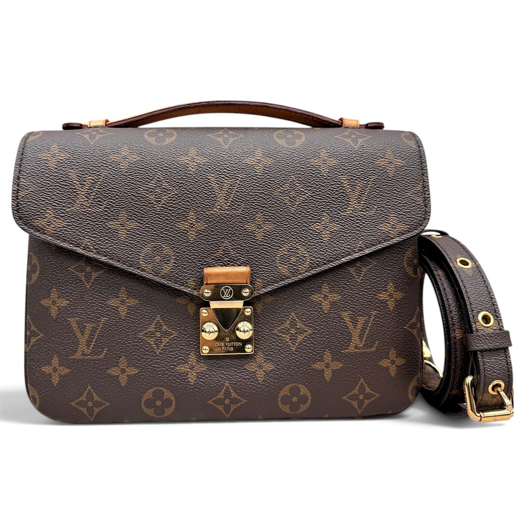 Metis leather handbag