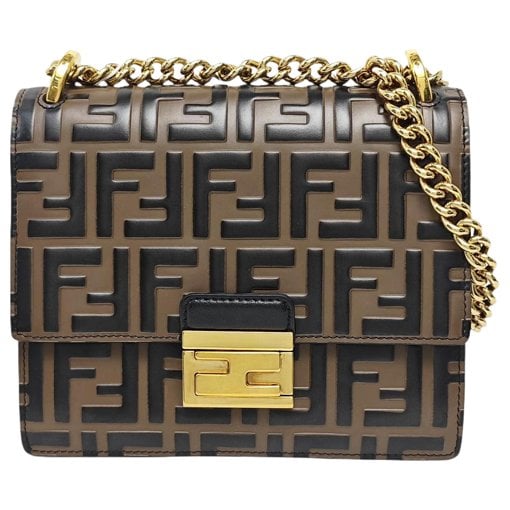 Kan U leather crossbody bag