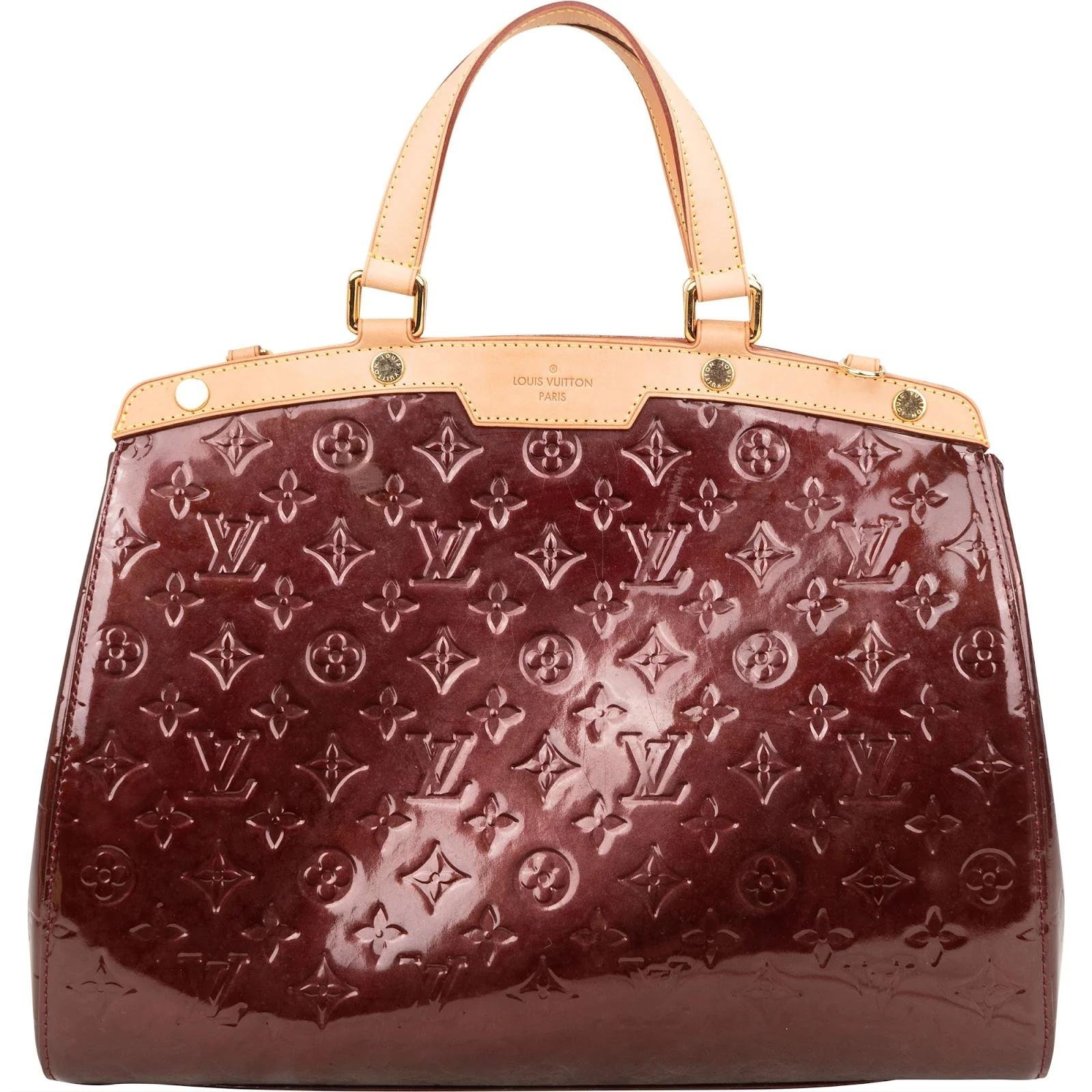 Louis Vuitton Bréa leather handbag
