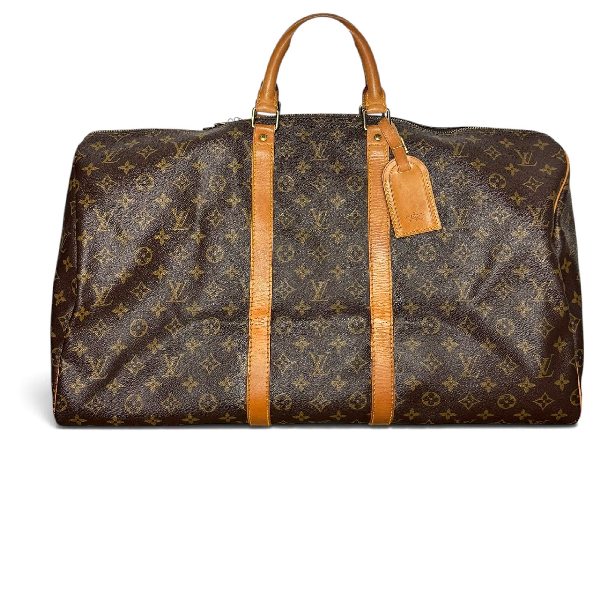 Keepall leather 48h bag