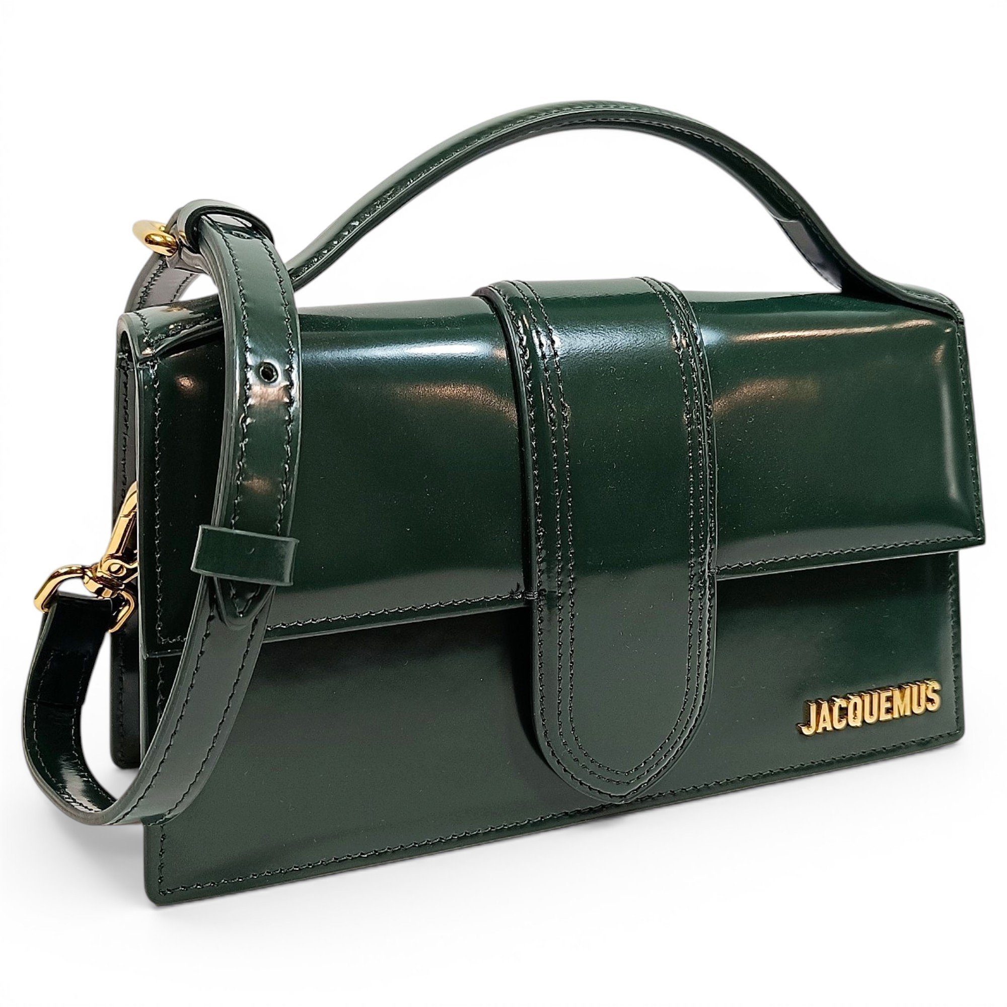 Le Grand Bambino patent leather handbag