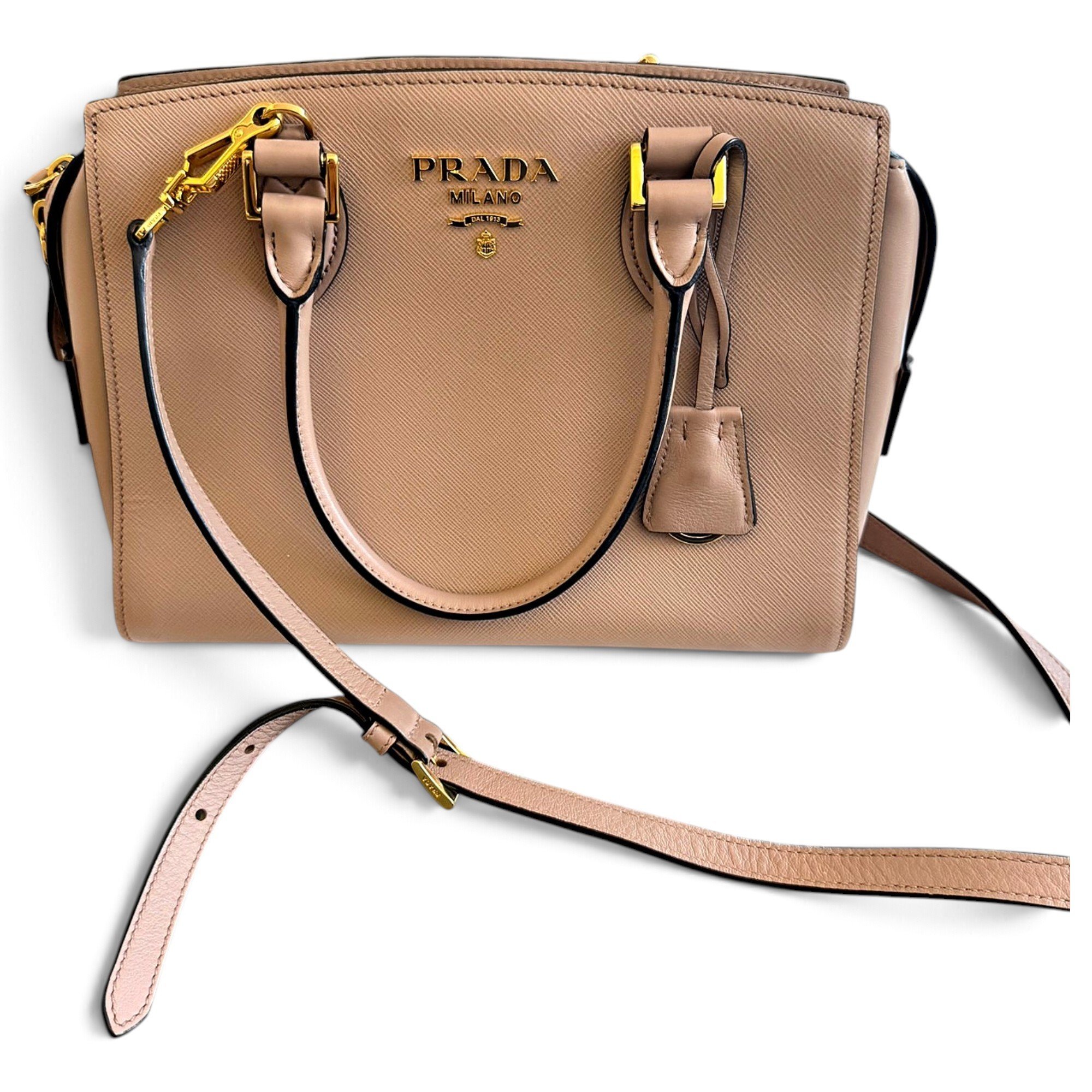 Leather handbag