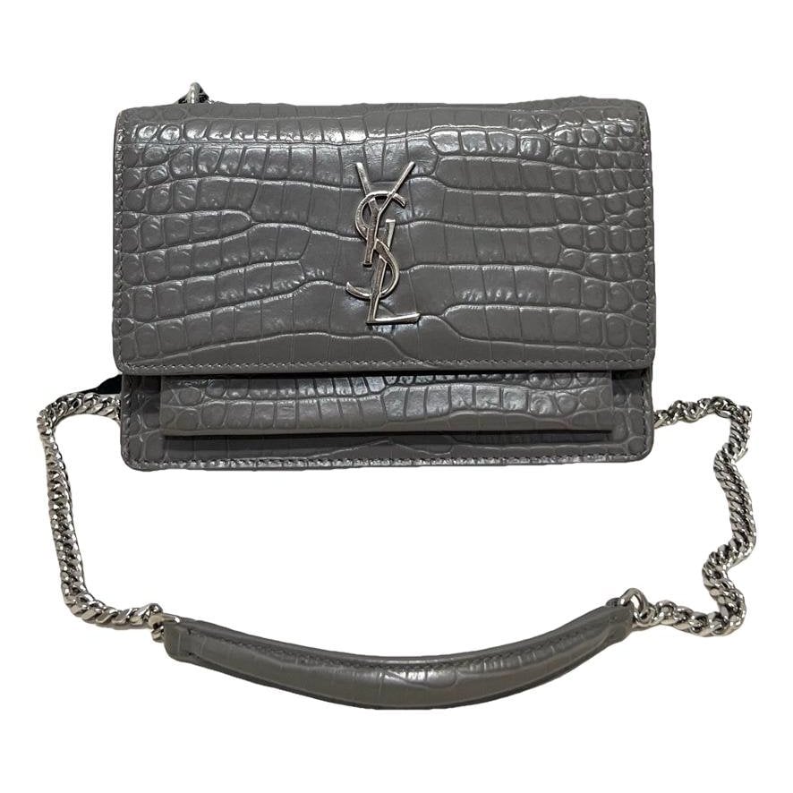 Sunset leather handbag