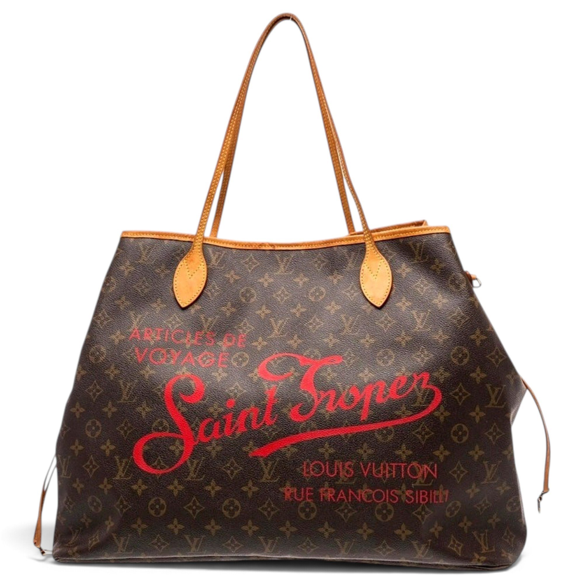 Neverfull leather tote