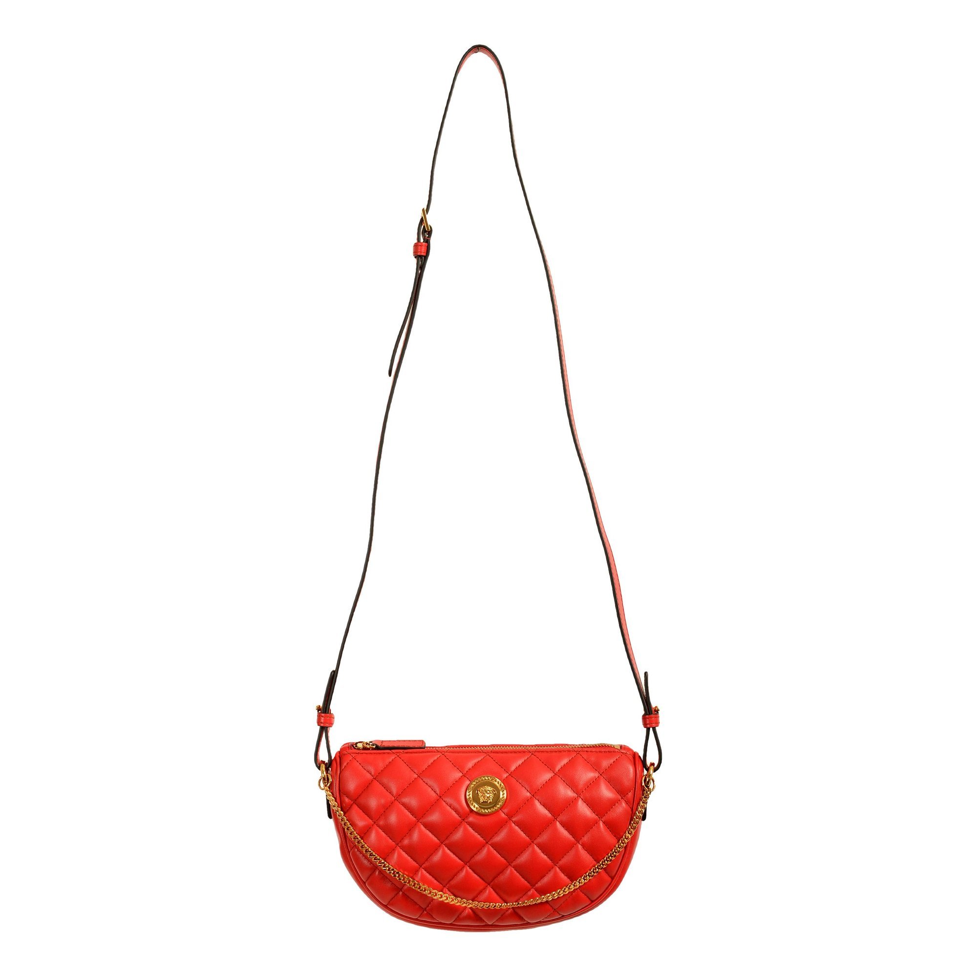Versace La Medusa leather handbag