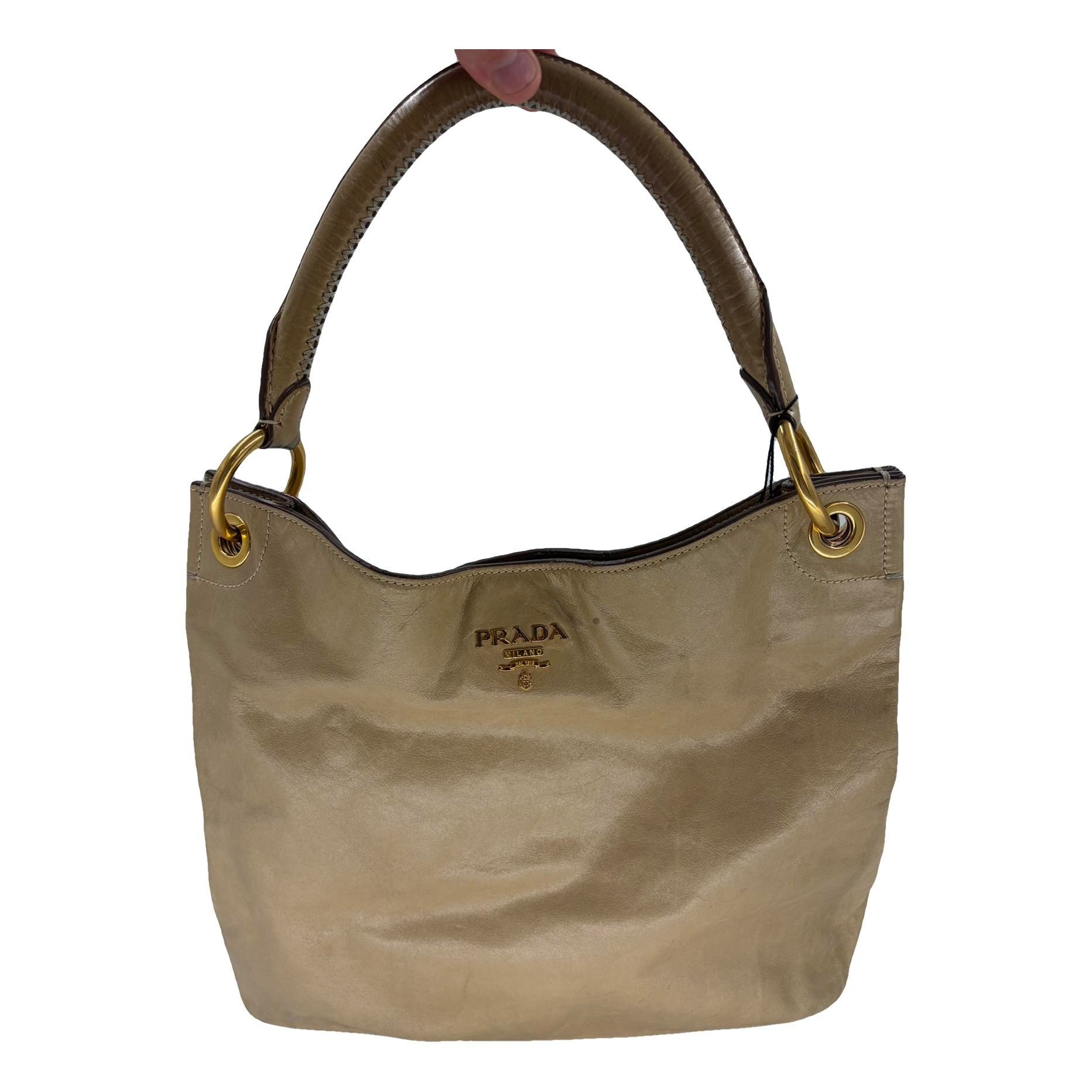Leather handbag