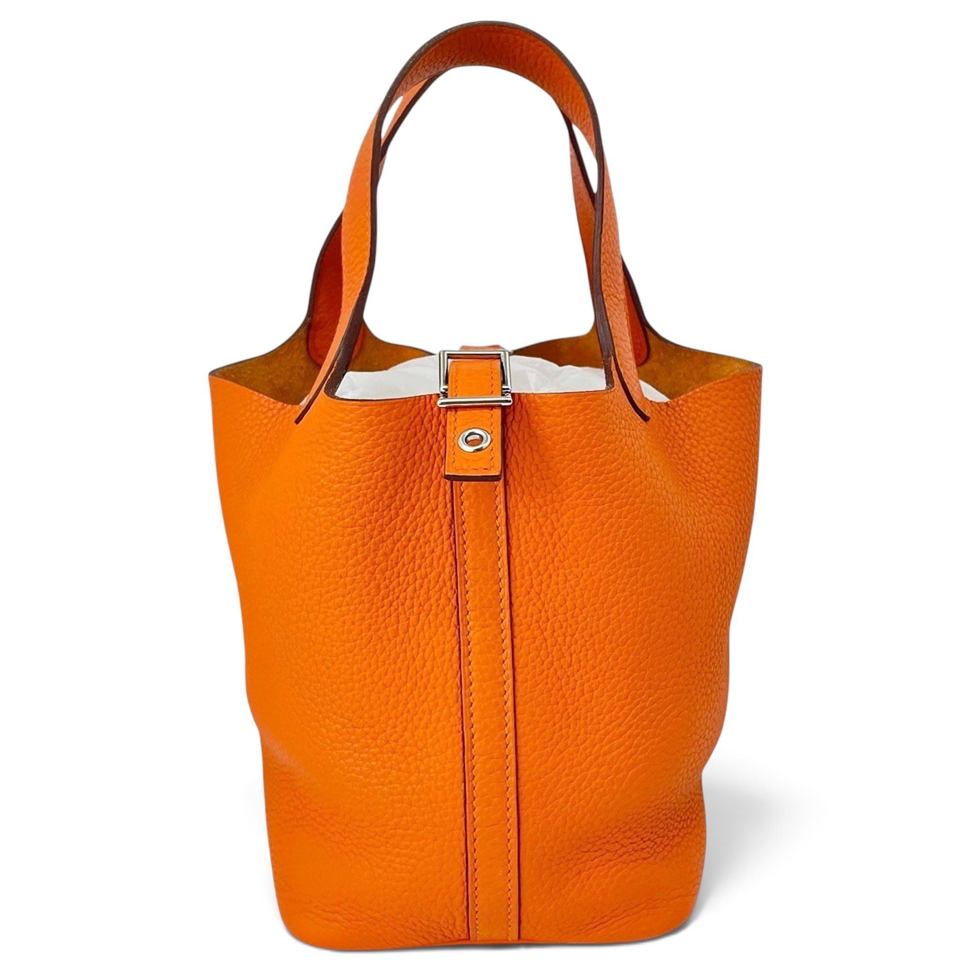 Hermes Picotin 18 Handbag Orange 2954