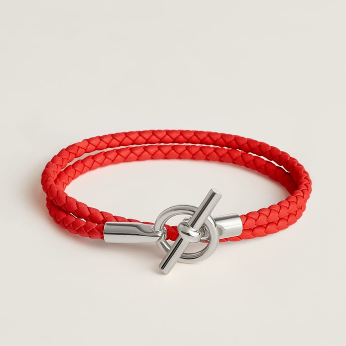 Rouge De Cœur Glenan Double Tour Bracelet