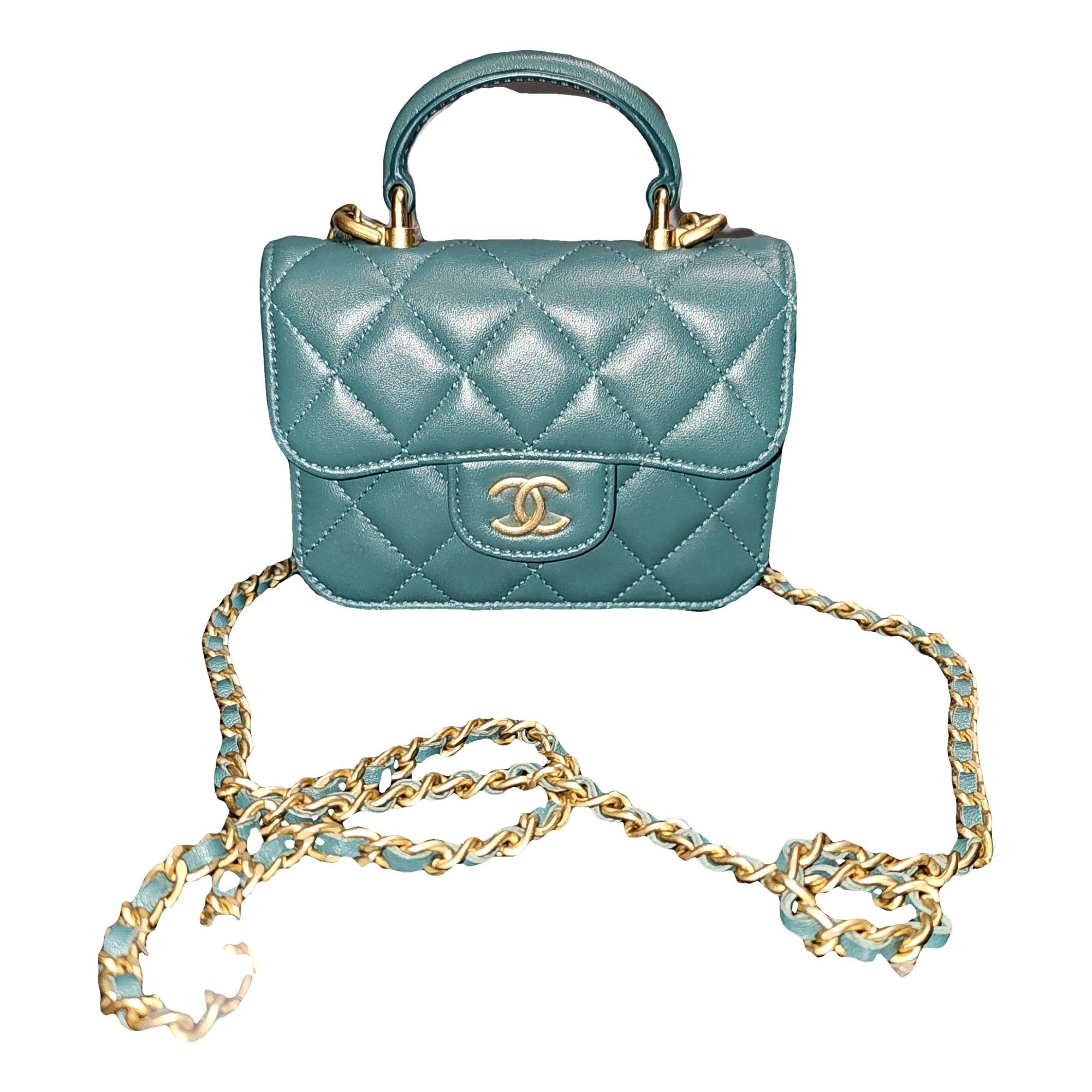 Timeless Classique Top Handle leather handbag