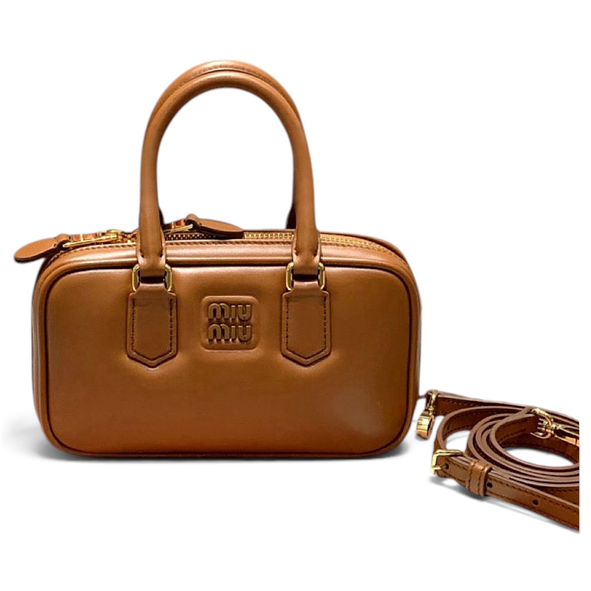 Arcadie leather handbag