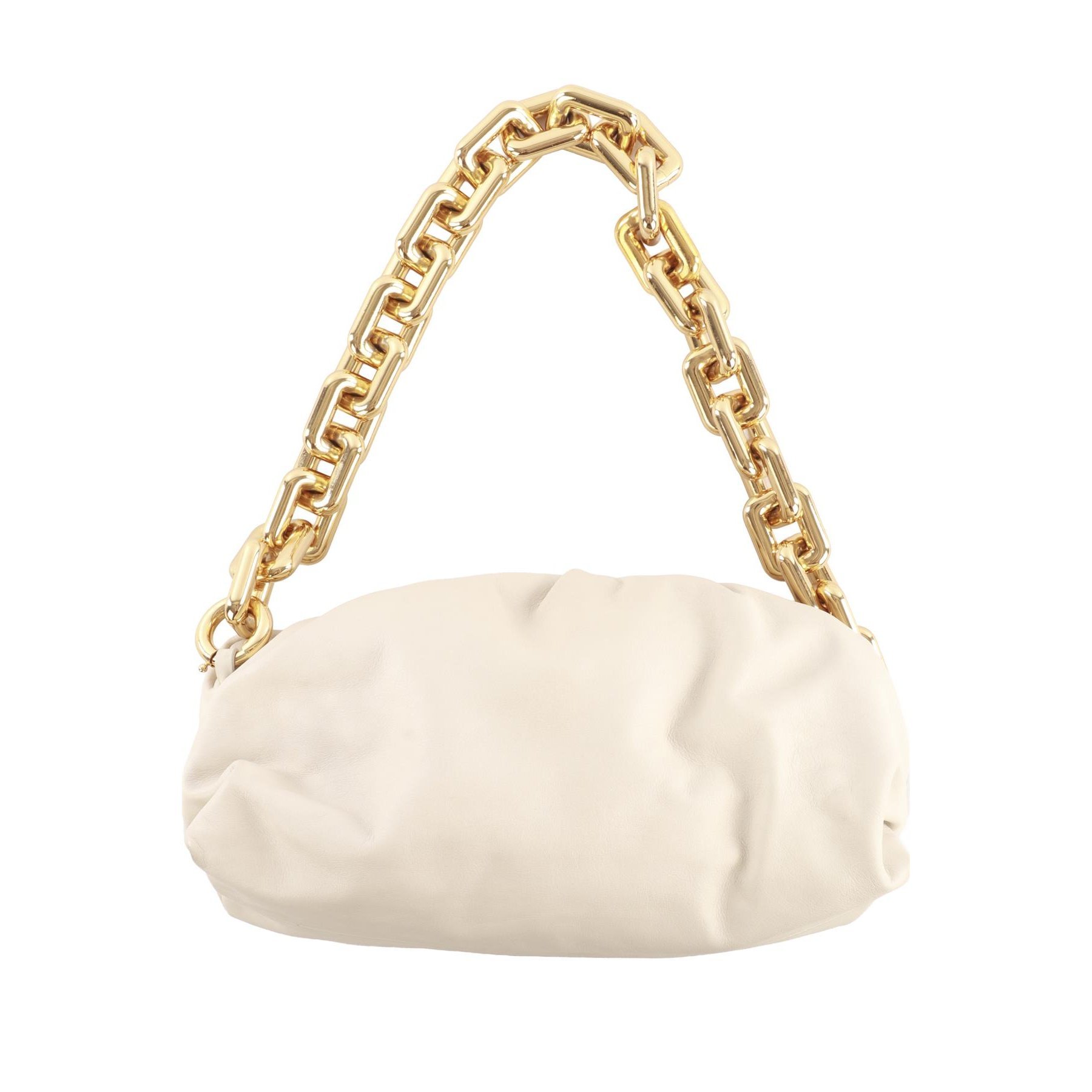 Chain Pouch leather handbag