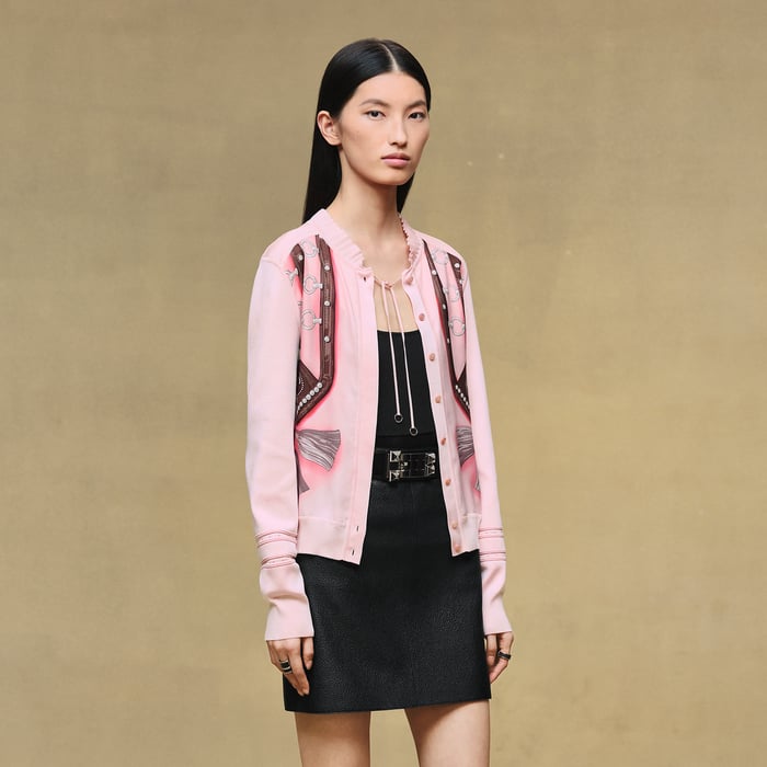 Rose Grenade "Aux Champs Remix" Buttoned Twillaine Blouse