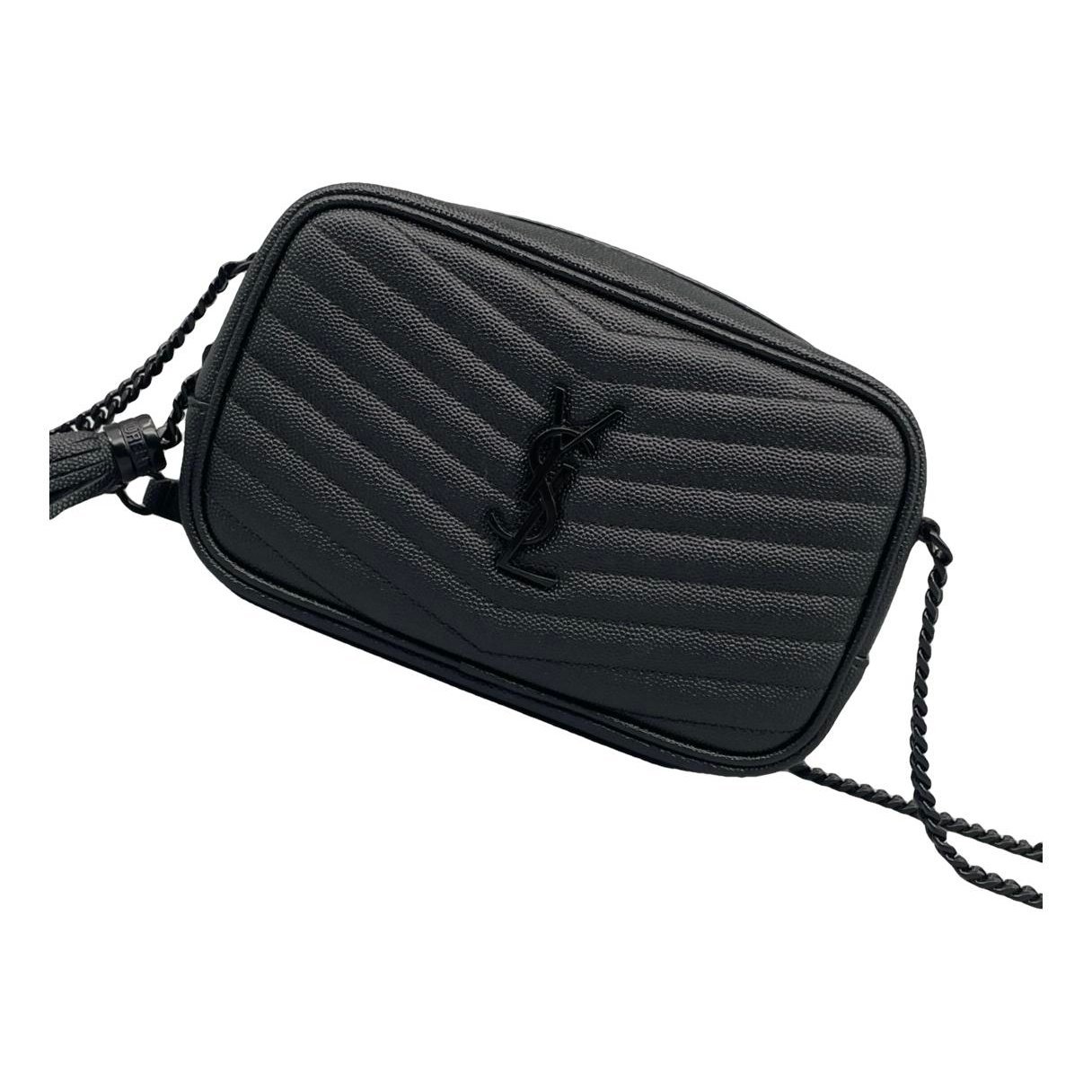 Camera Lou leather handbag