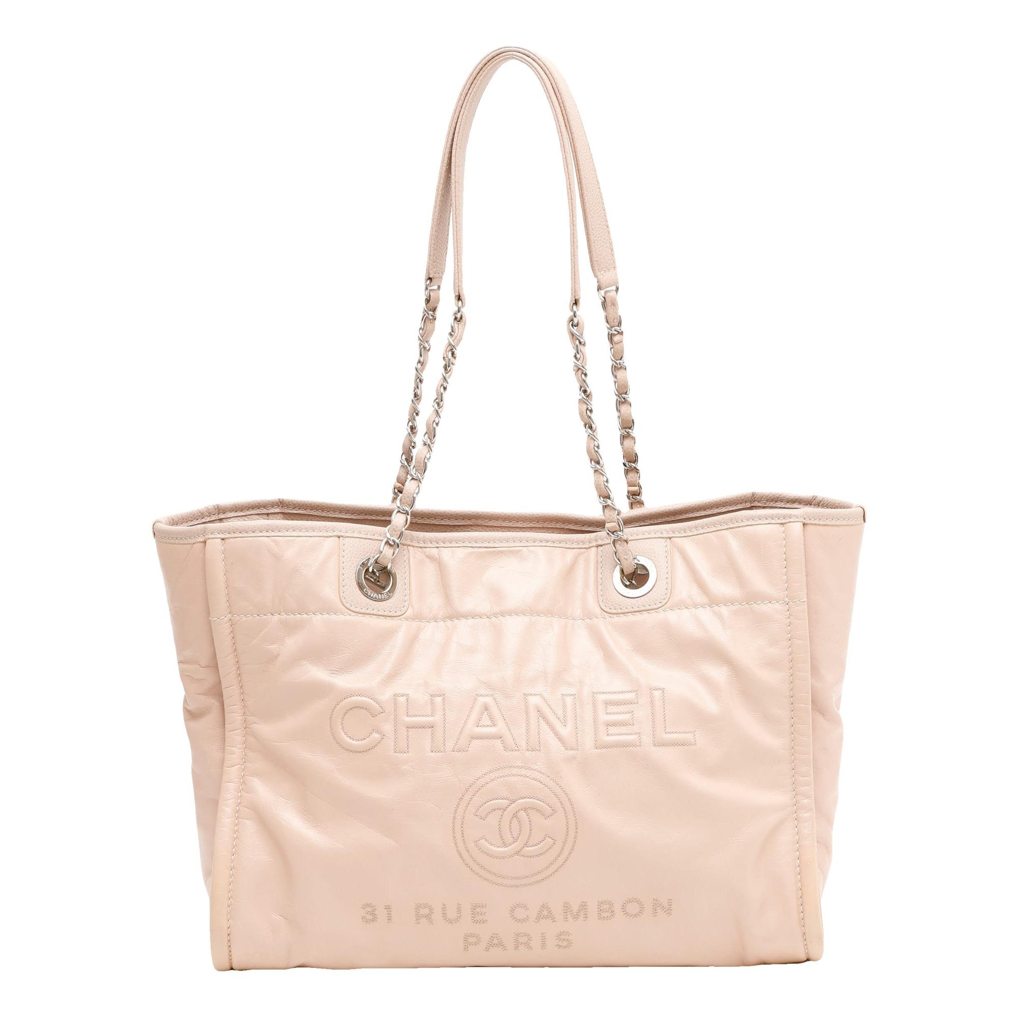Deauville leather handbag
