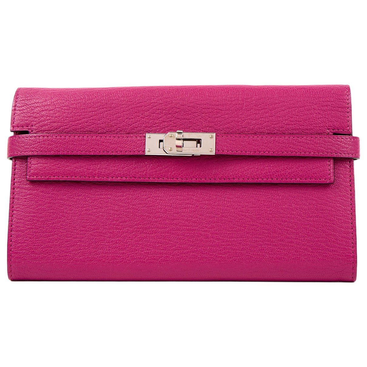 Kelly to go leather clutch bag