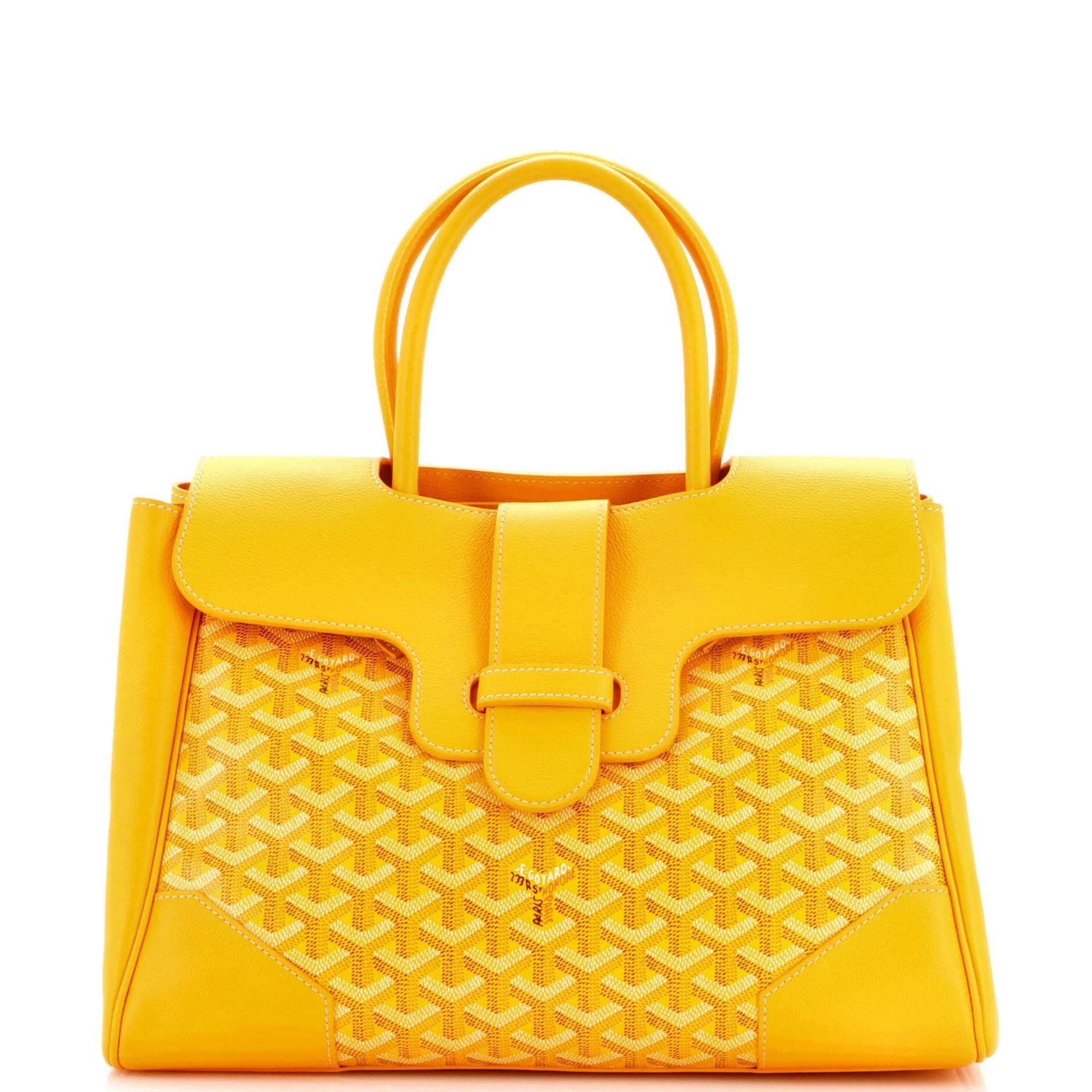 Goyard Leather tote