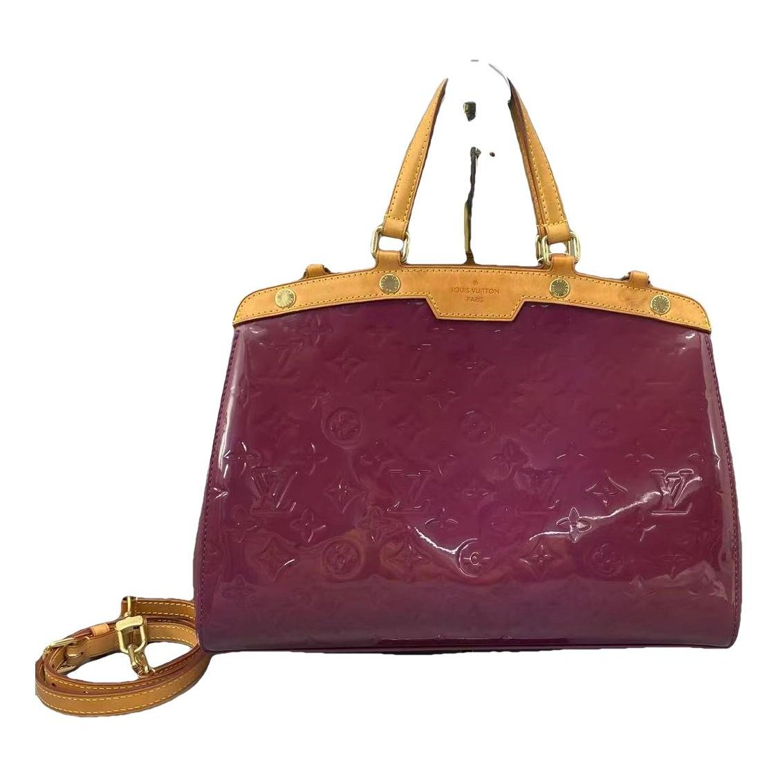 Bréa leather handbag