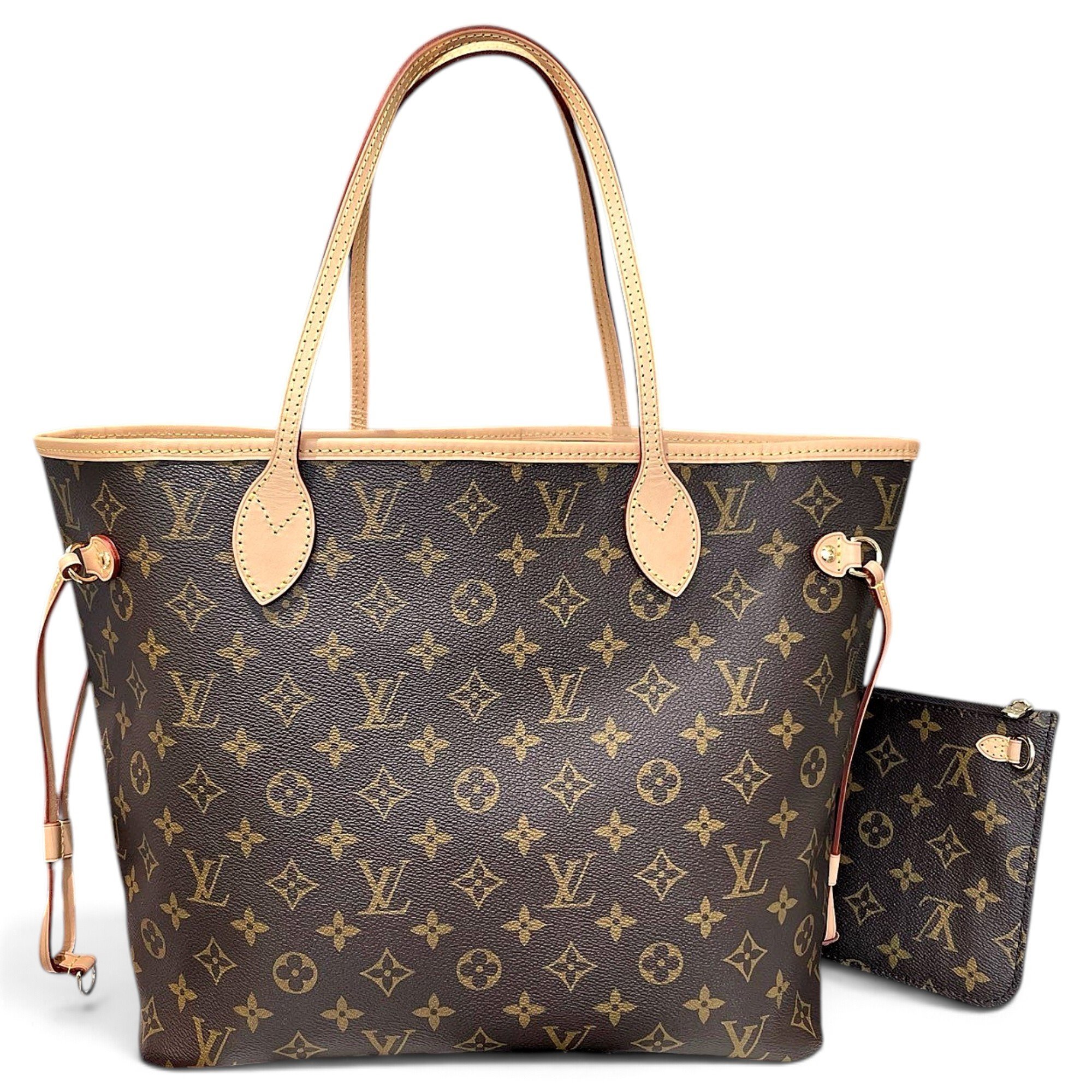 Neverfull leather handbag