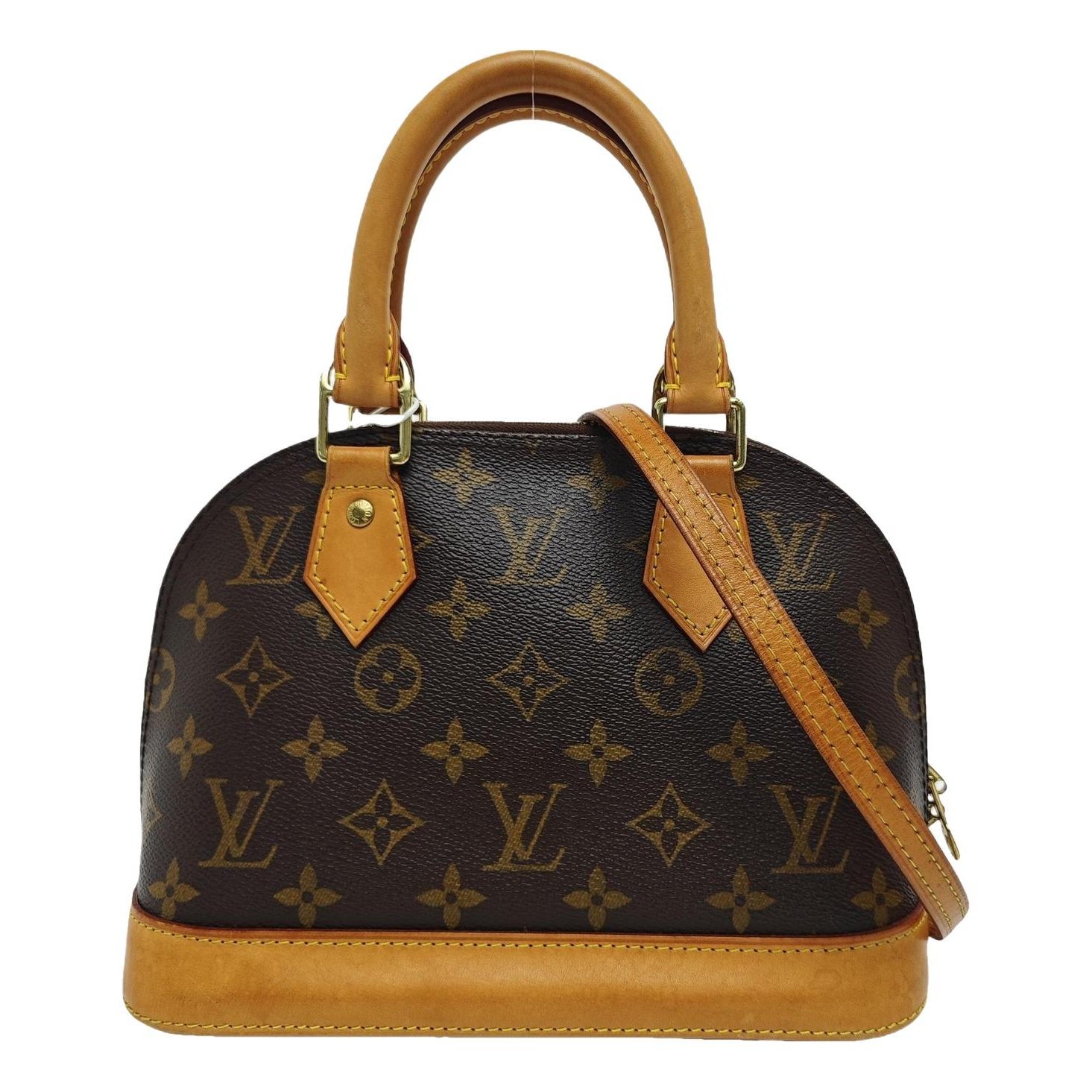 Alma leather handbag
