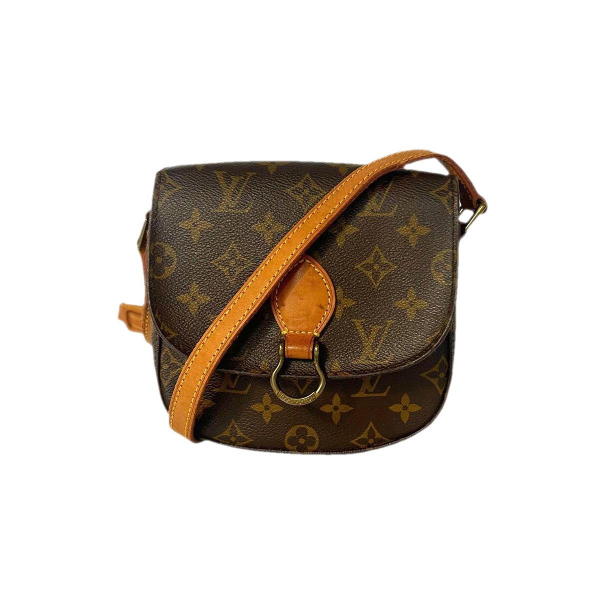 Louis Vuitton Saint Cloud vintage leather crossbody bag