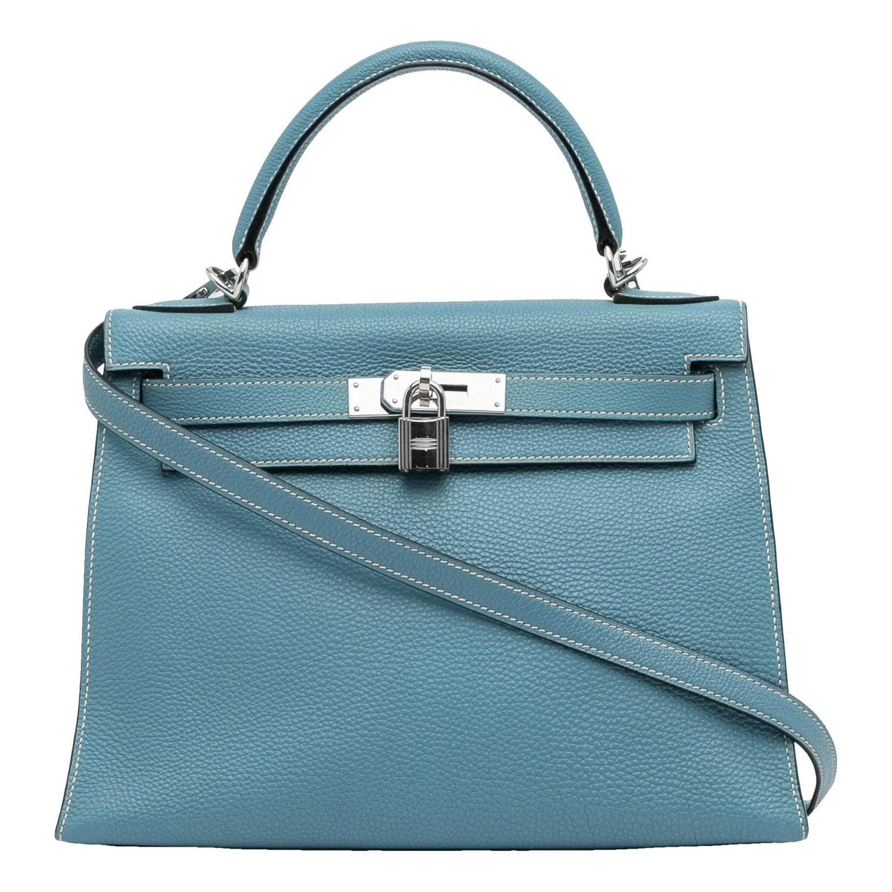 Hermes Kelly 28 Handbag Togo Leather 2004