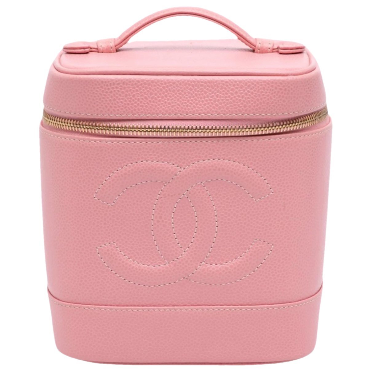 Vanity leather bag