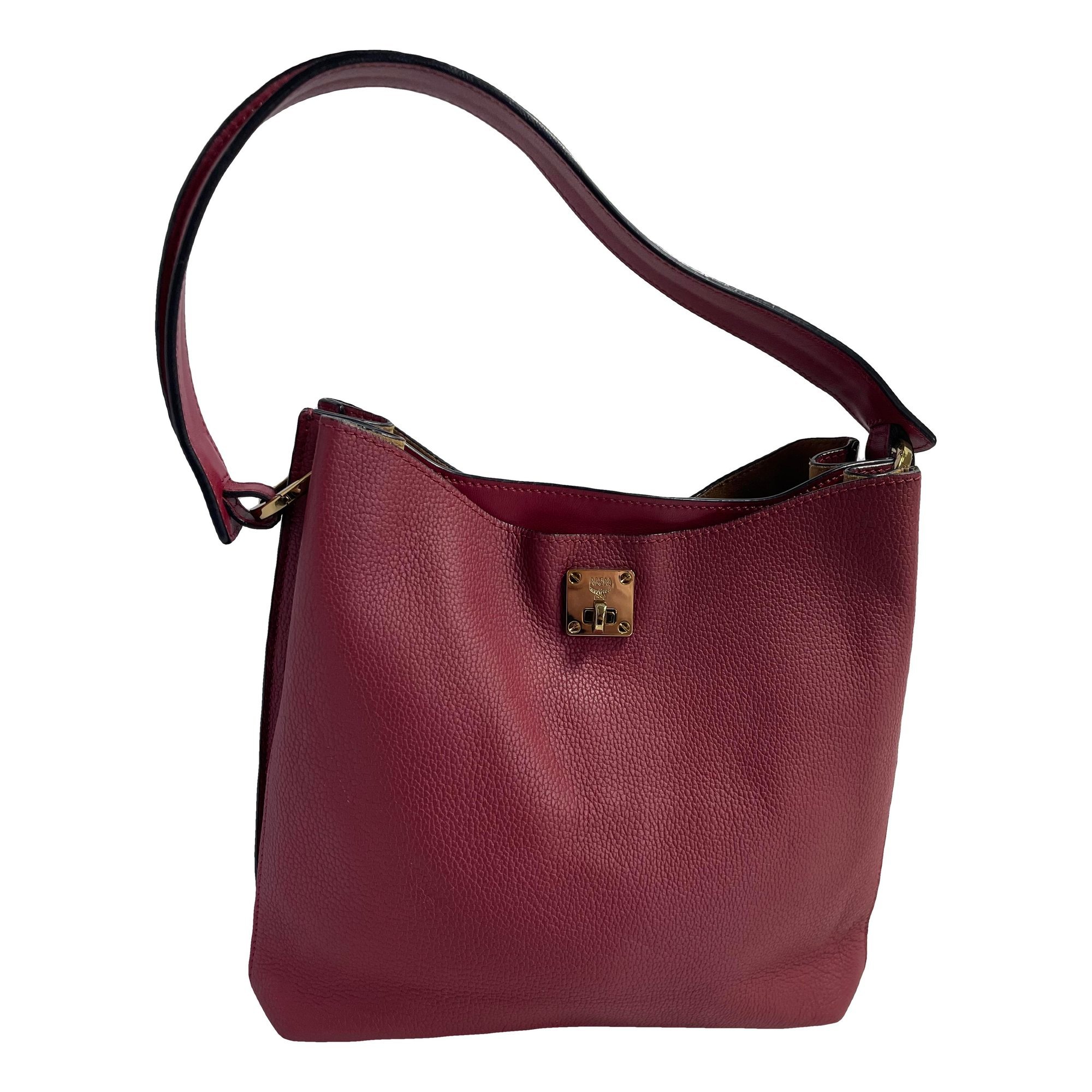 Leather tote