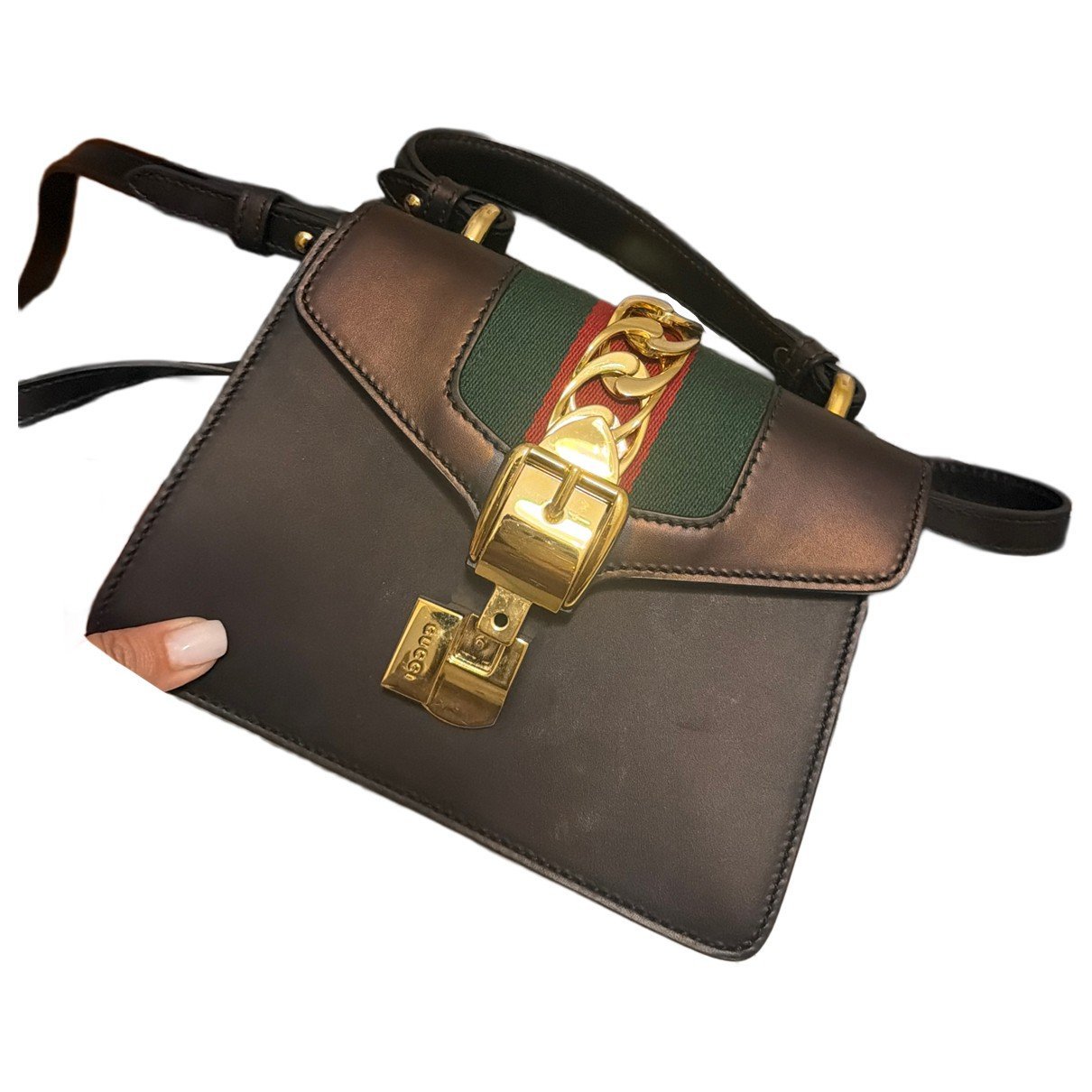 Sylvie leather tote