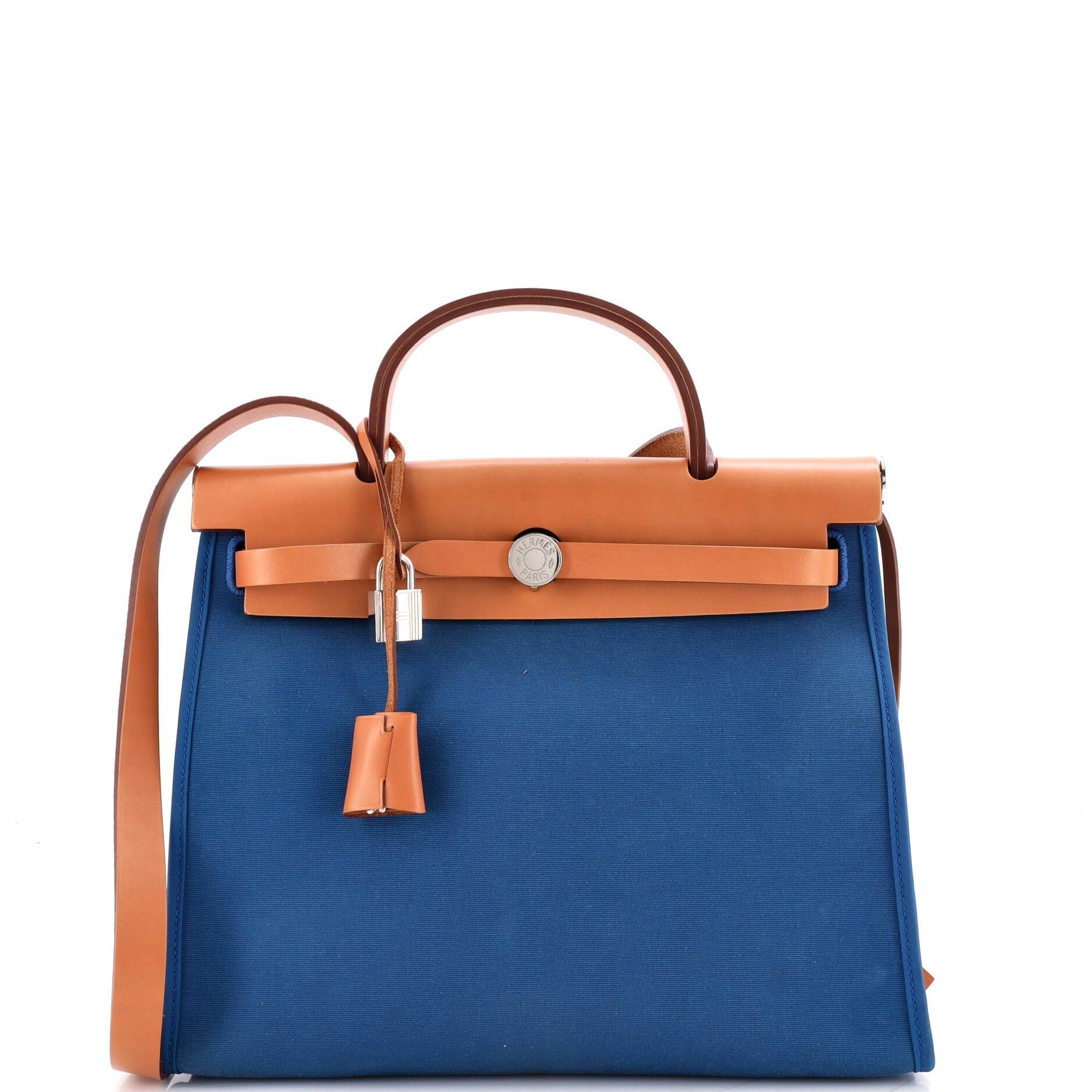 Herbag Zip Leather and Toile 31