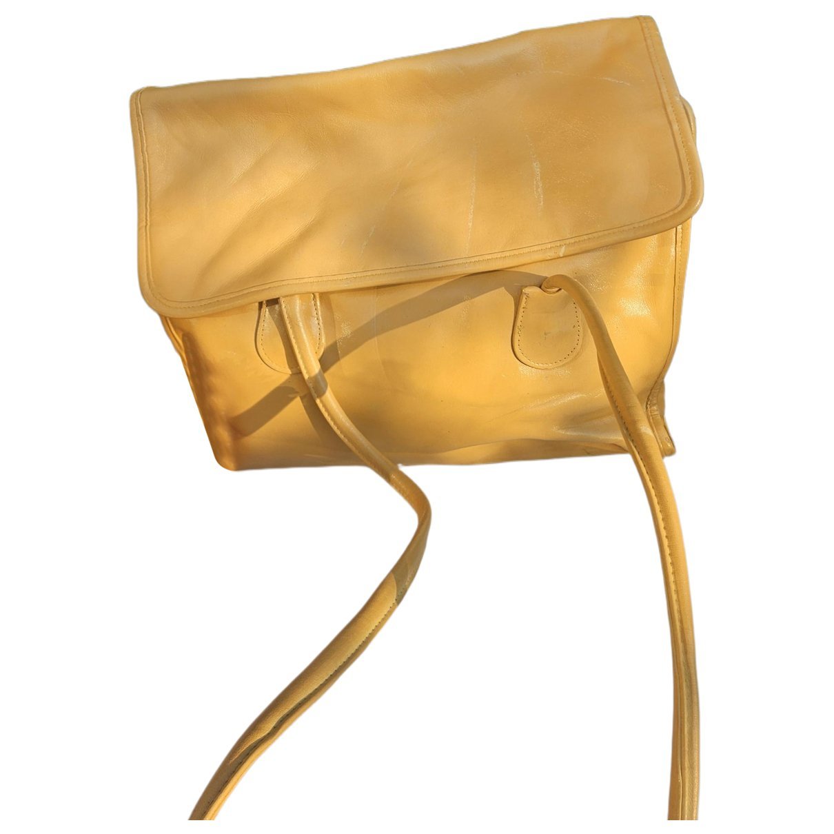Leather tote