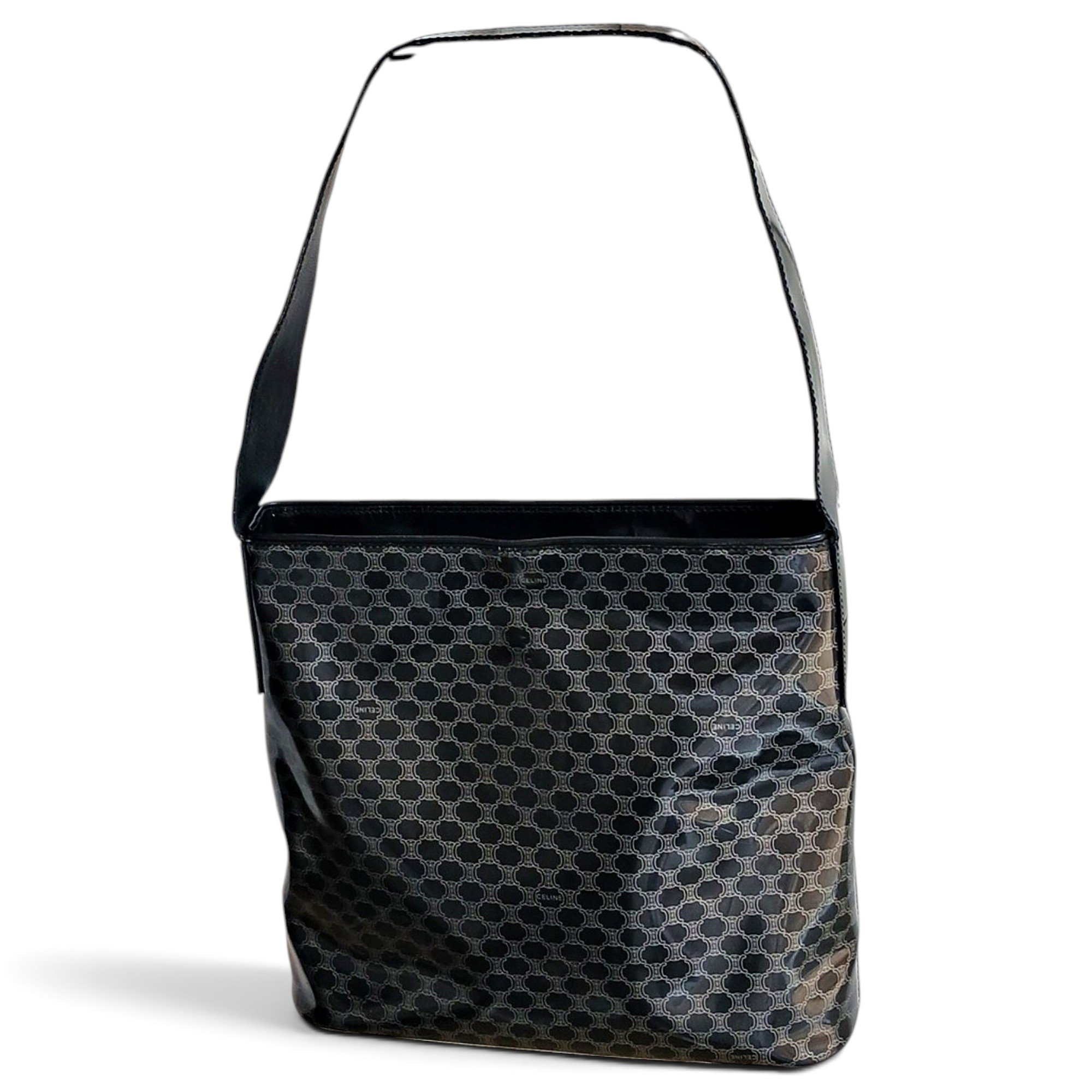 SAC SEAU patent leather handbag