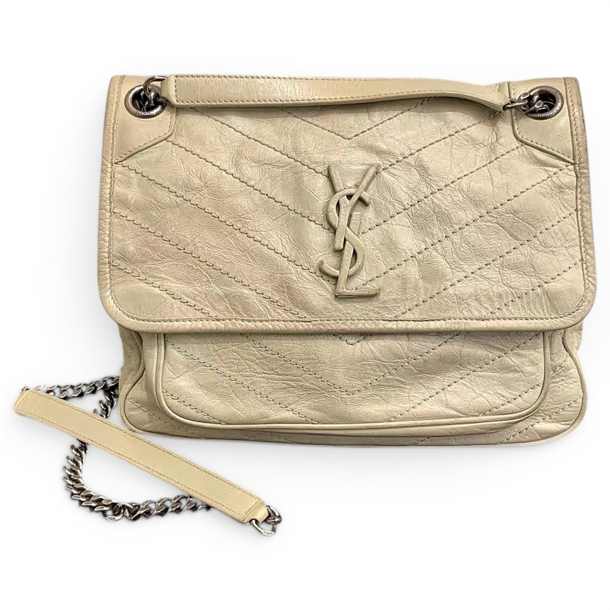 Niki leather crossbody bag