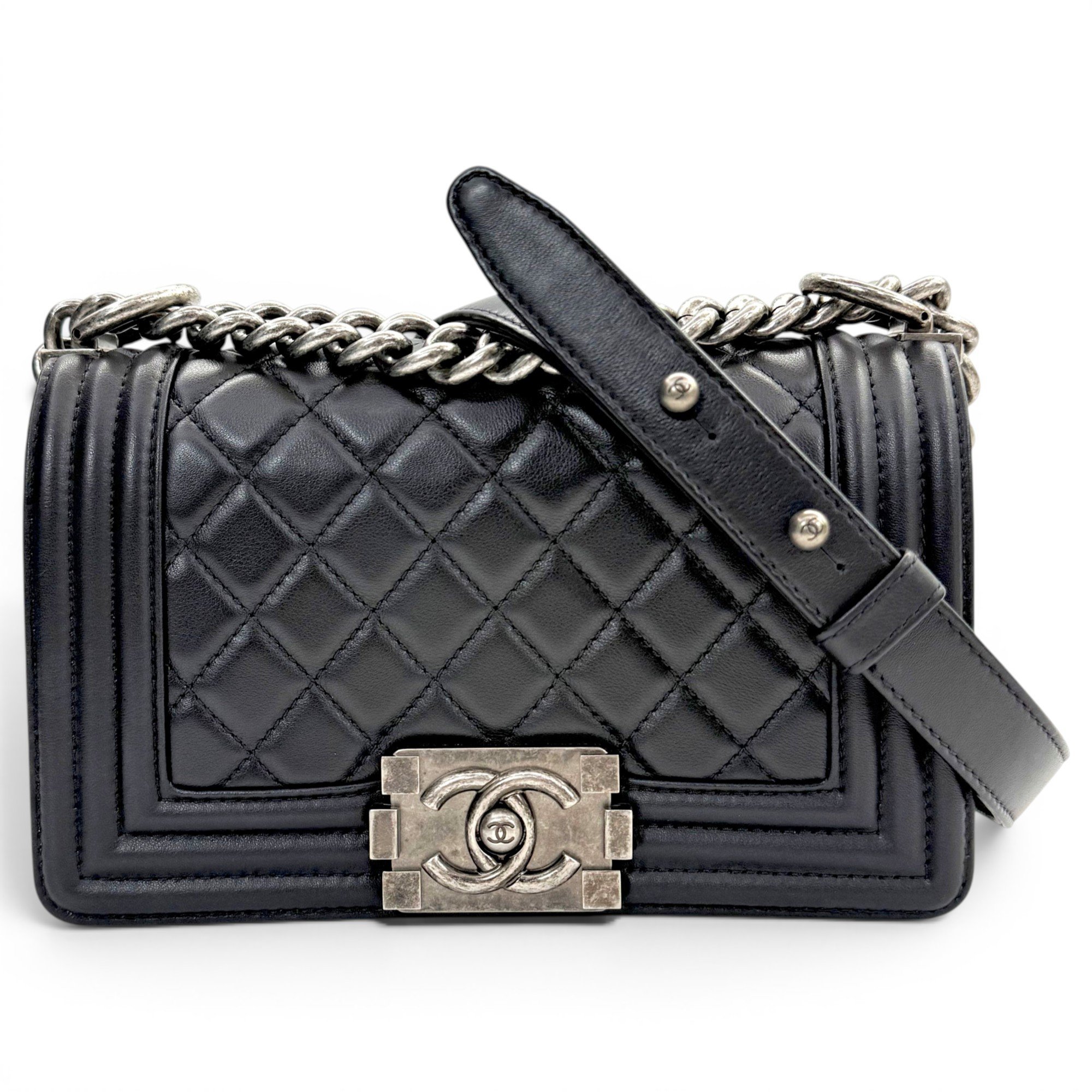 Boy leather handbag