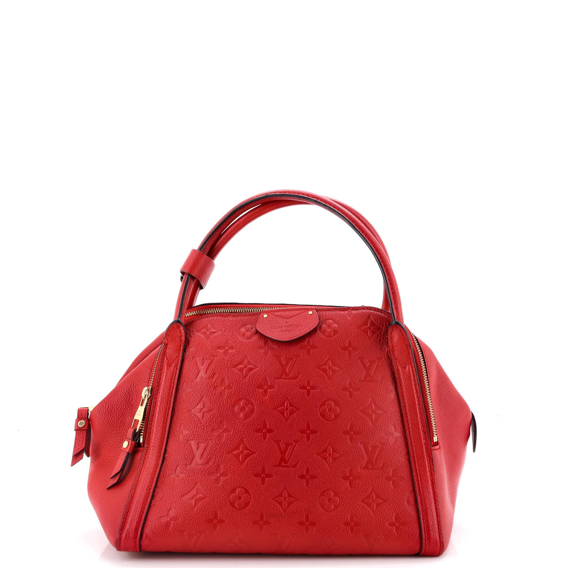 Marais Handbag Monogram Empreinte Leather MM
