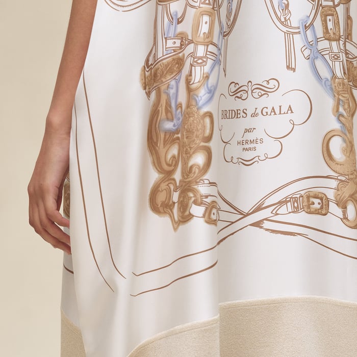 Blanc Nacre "Brides De Gala" Caftan