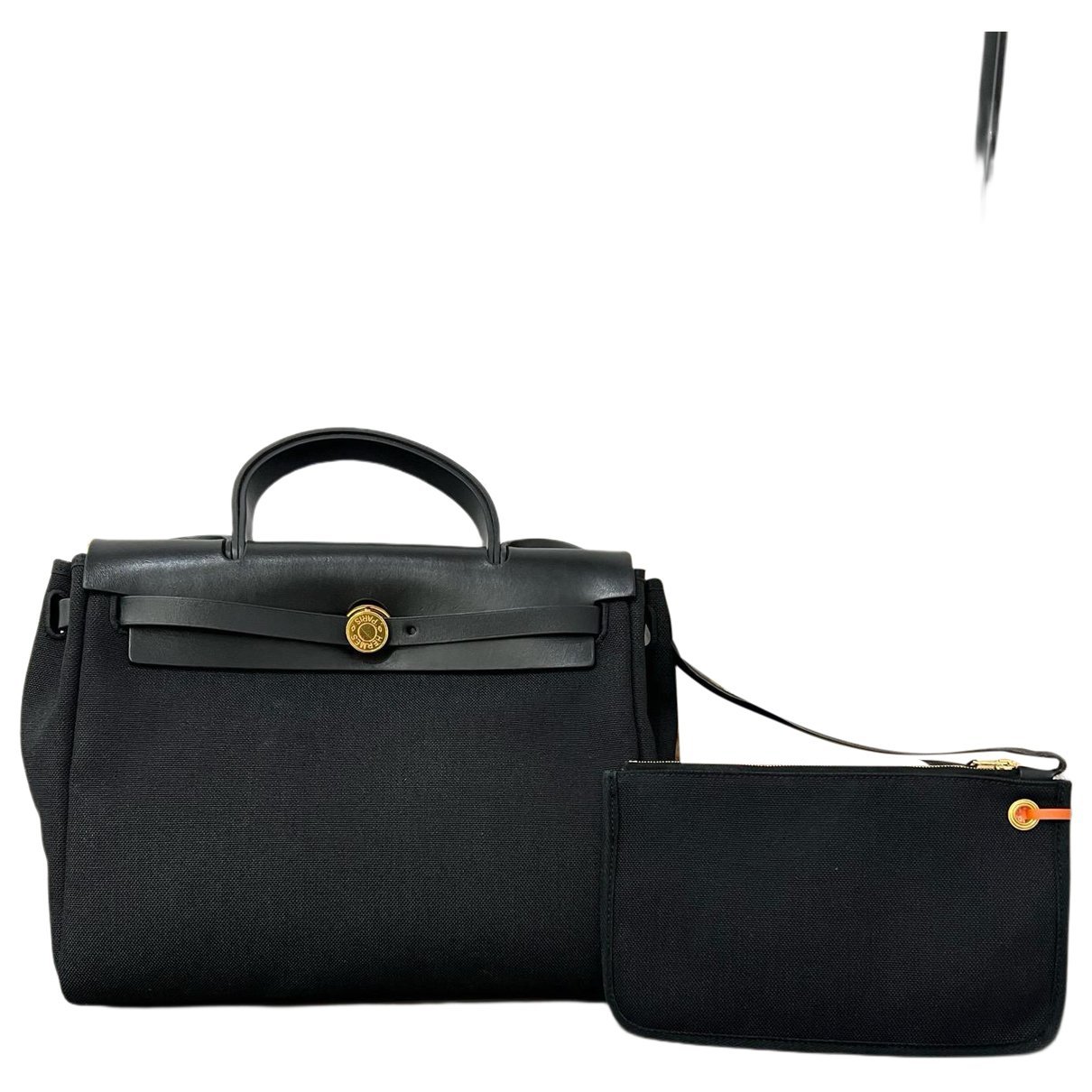Hermes Herbag Handbag Noir