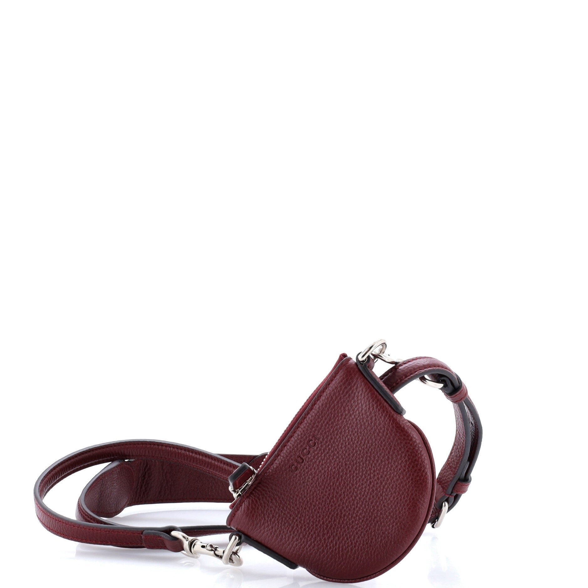 B Crossbody Bag Leather Nano