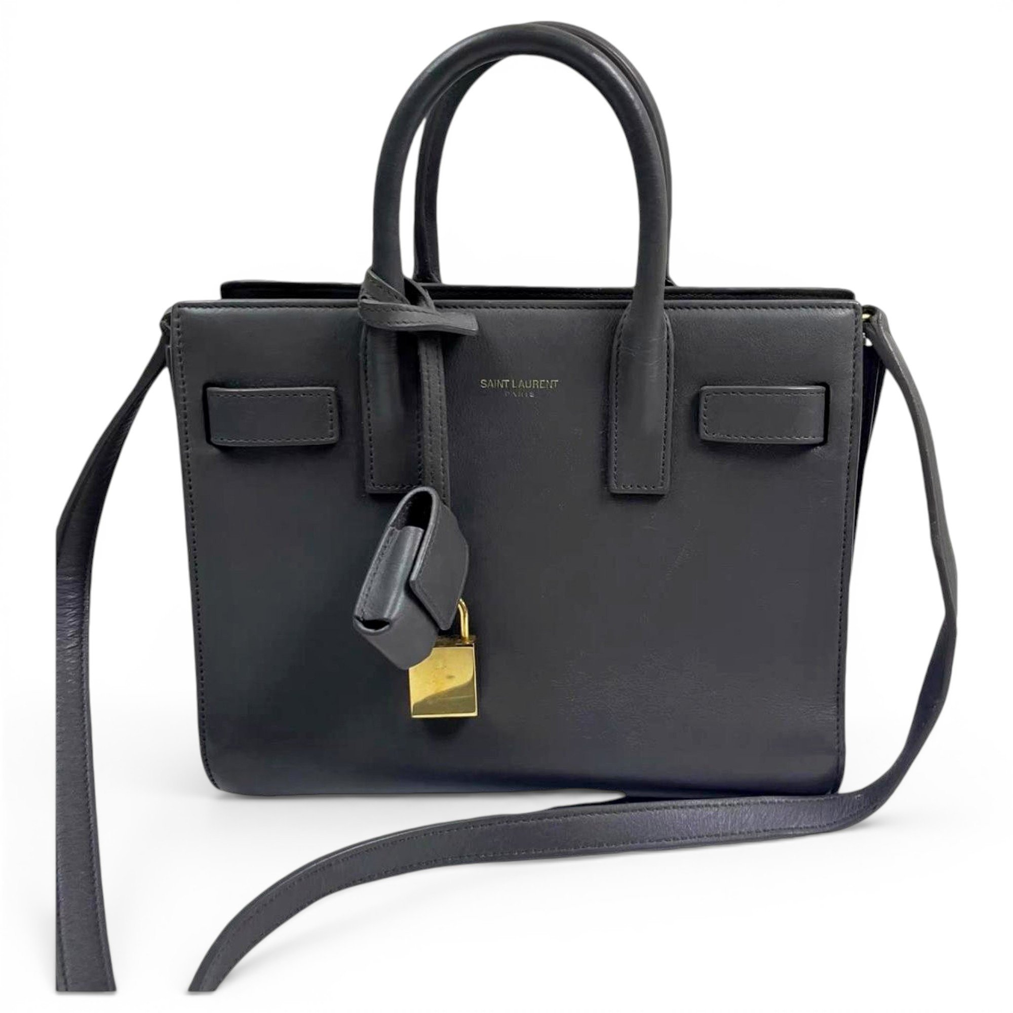 Sac de Jour leather tote