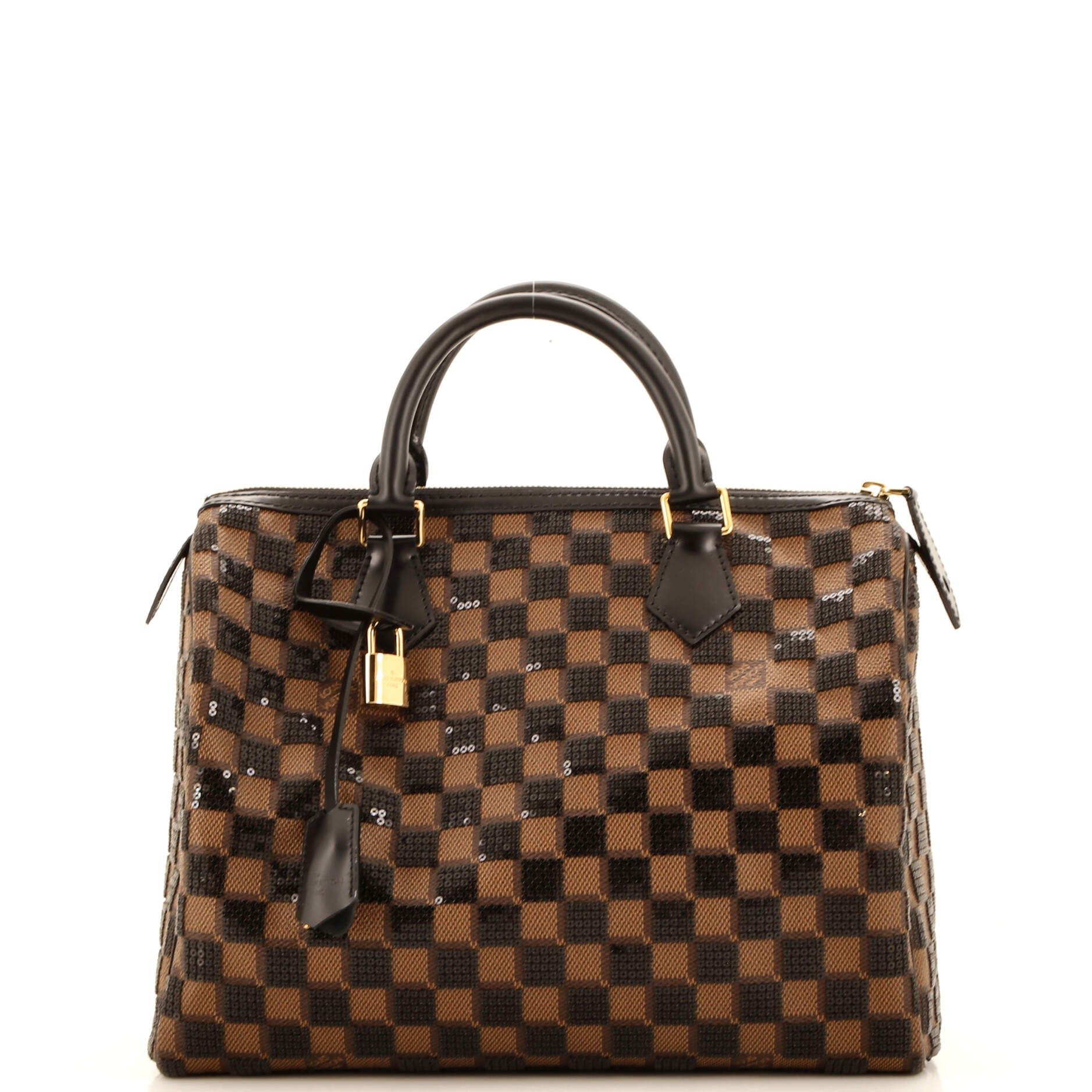 Louis Vuitton Speedy Handbag Damier Paillettes 30