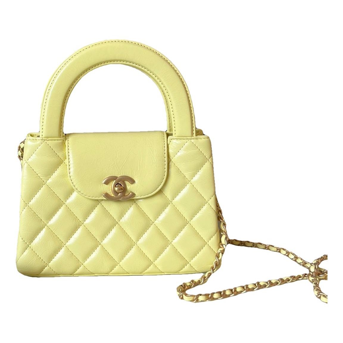 Mini Shopping leather crossbody bag