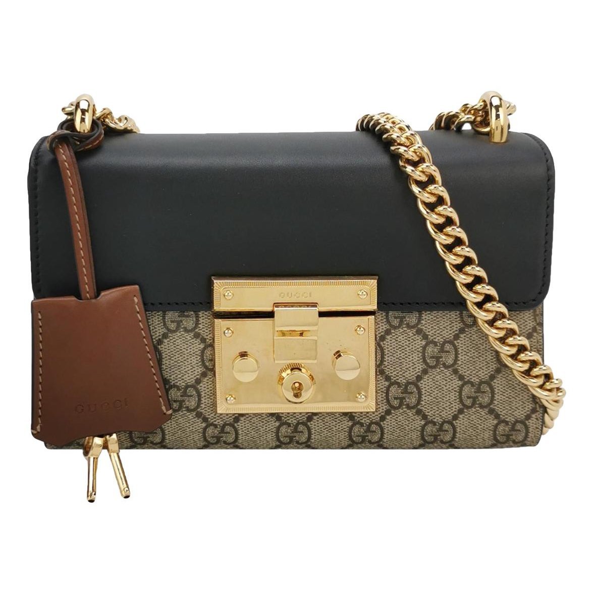 Padlock cloth handbag