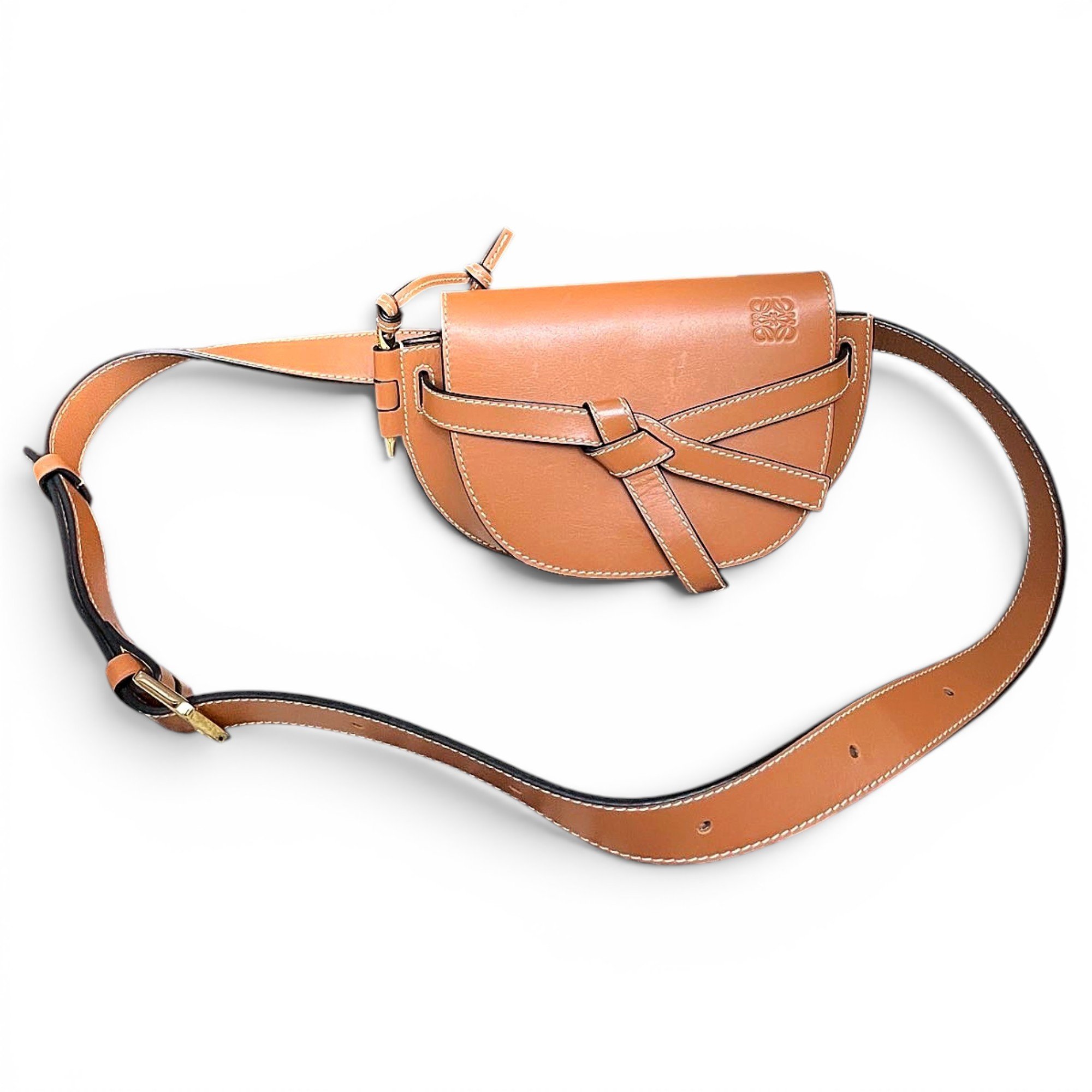 Gate leather handbag