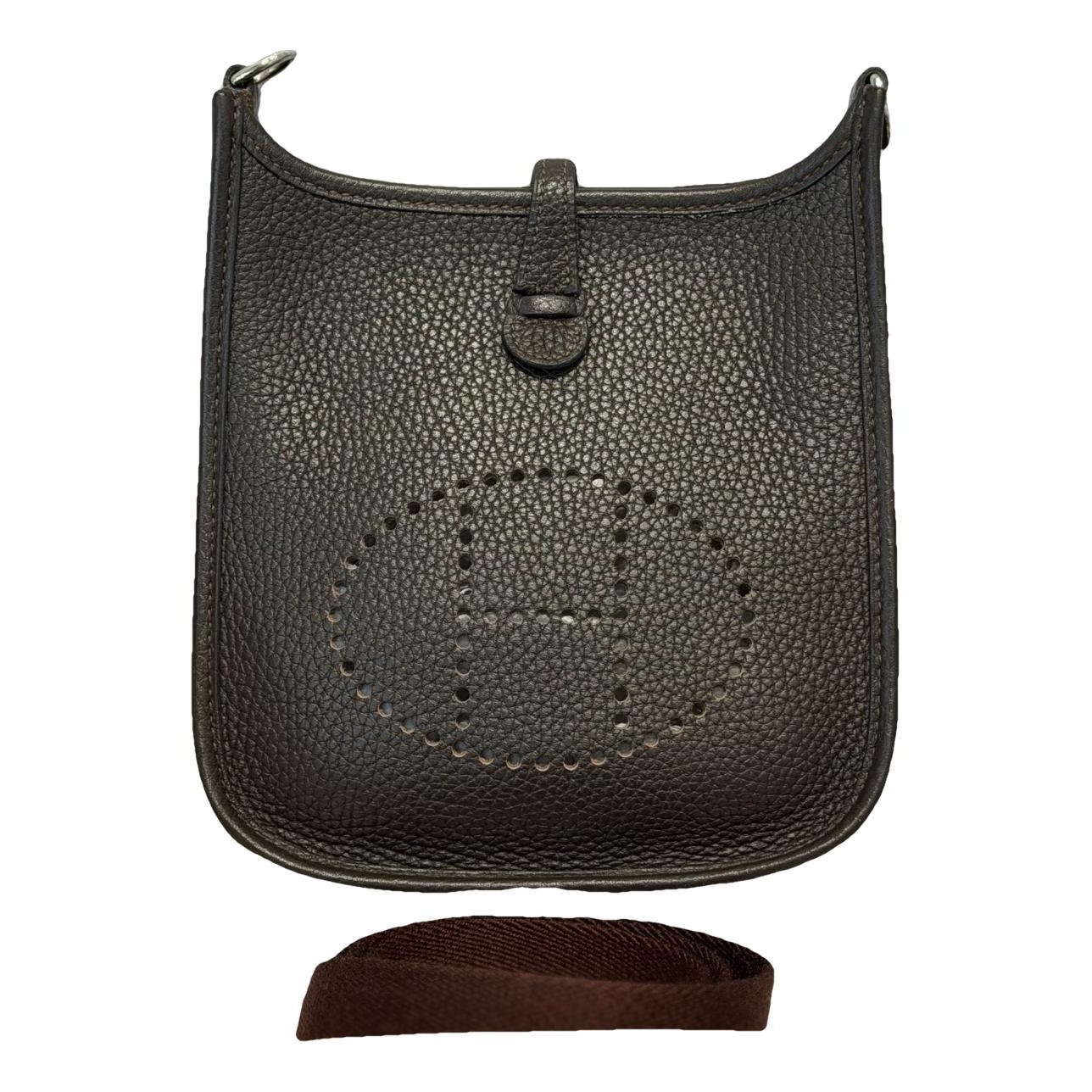 Evelyne leather handbag