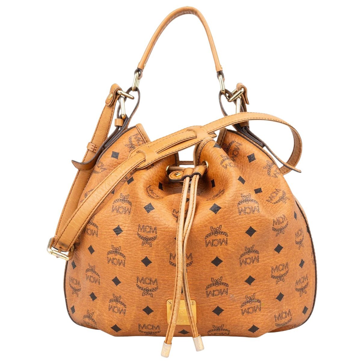 Boston leather handbag