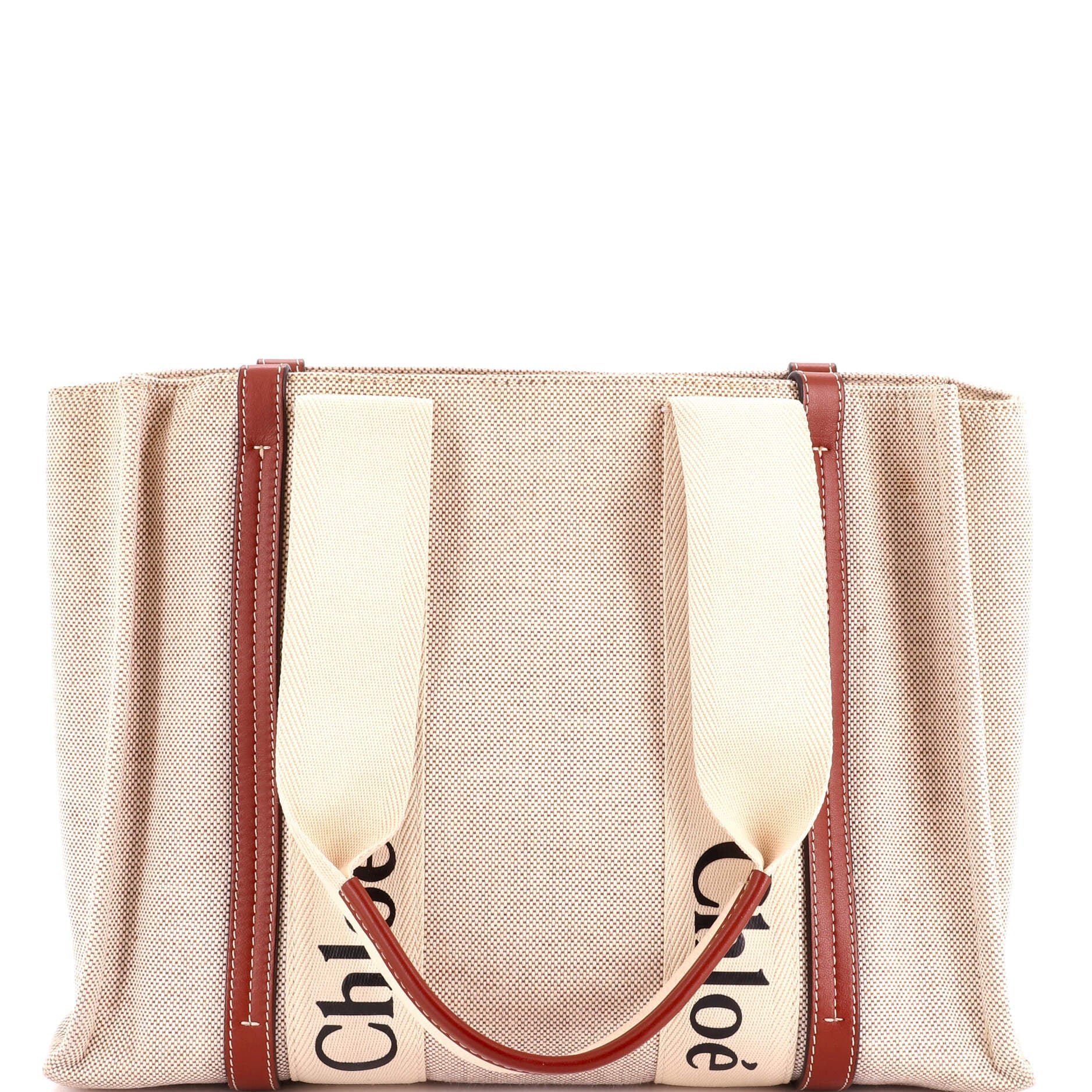 Leather tote
