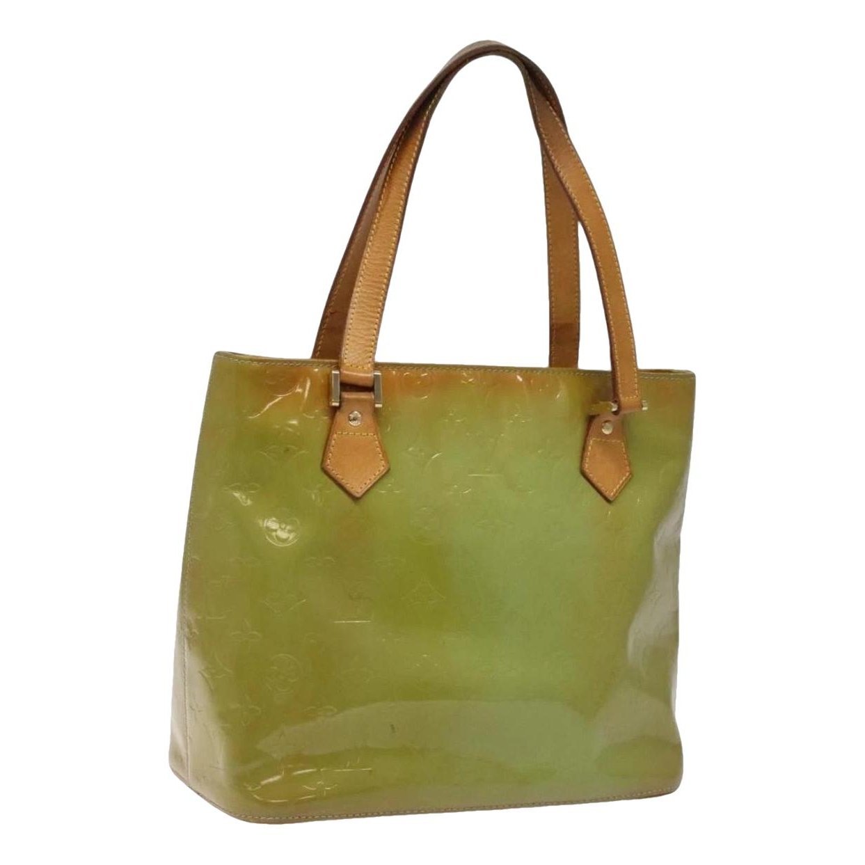 Patent leather handbag